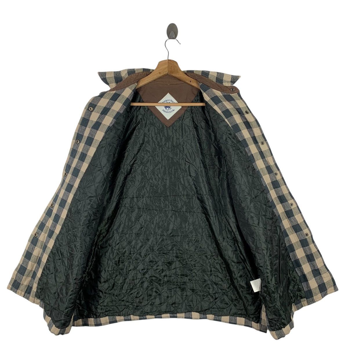 Beverly Hills Polo Club Beverly Hills POLO CLUB Casualwear Checkered Sweater Jacket Size US L / EU 52-54 / 3 - 3 Thumbnail