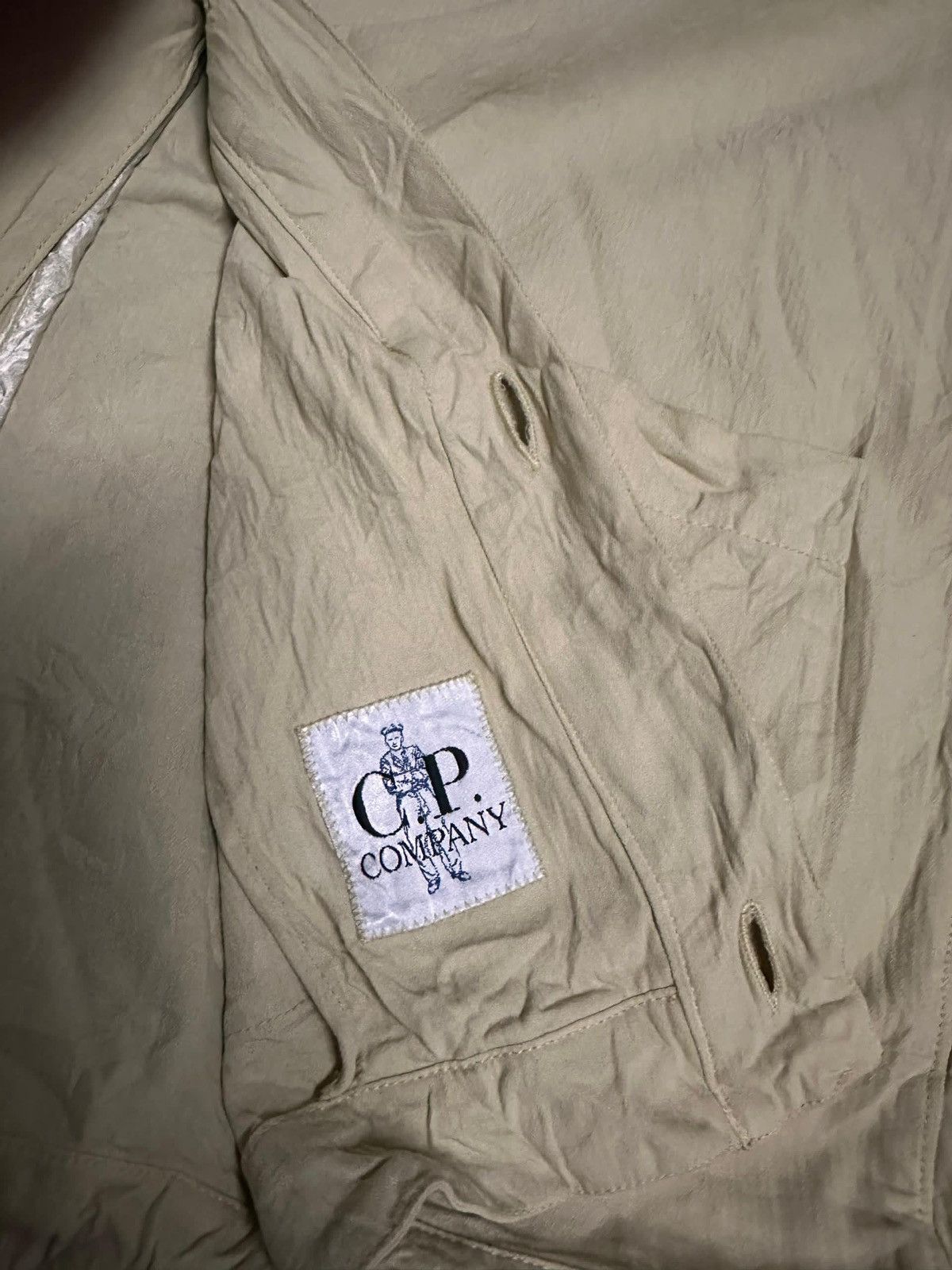 C.P. Company Vtg🔥S/S1996 C.P Company Beige Work Jacket Size US M / EU 48-50 / 2 - 10 Thumbnail
