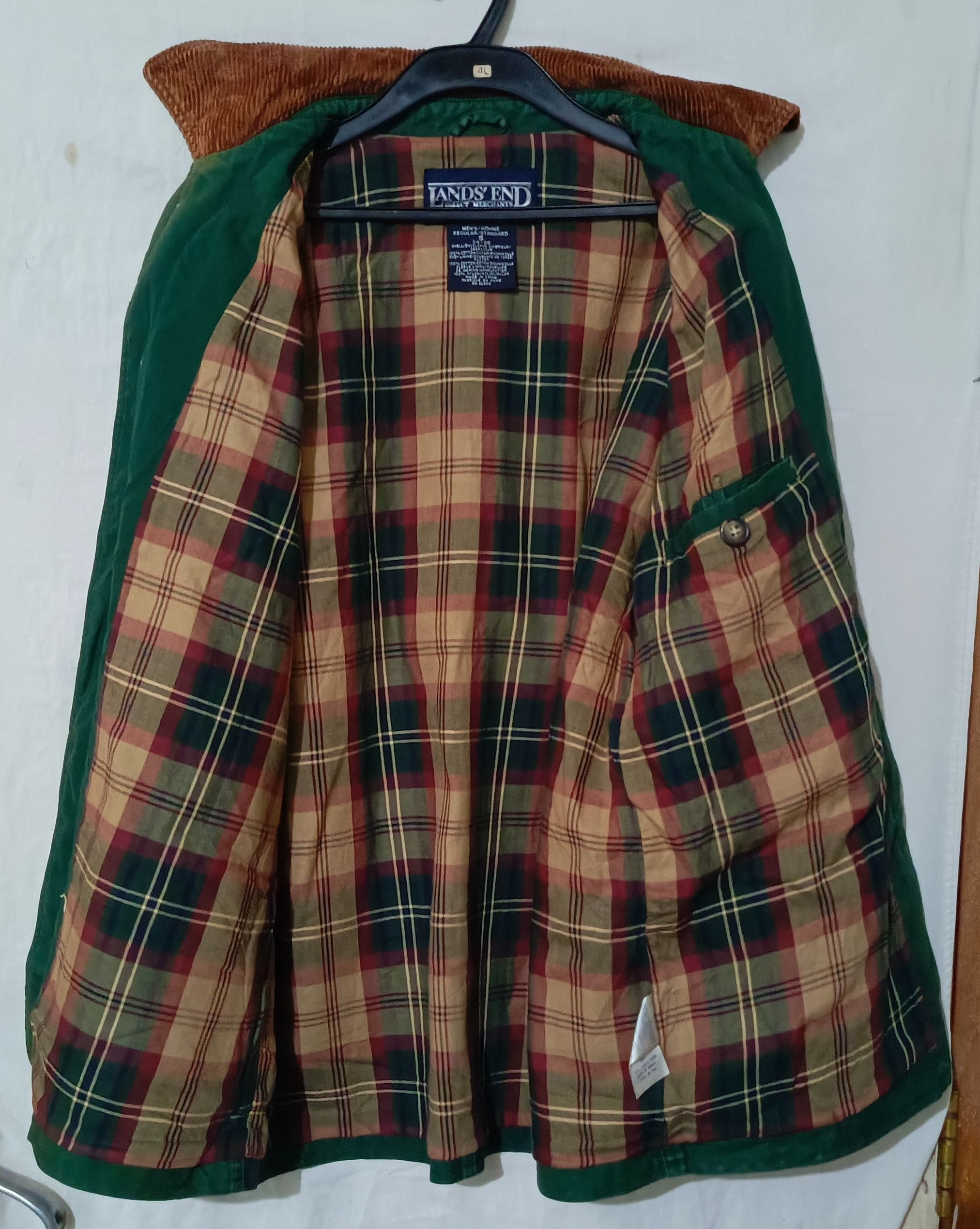 Hunter × Lands' End 💥Vintage Lands End Chore Coat Hunting Jacket Size US S / EU 44-46 / 1 - 3 Thumbnail