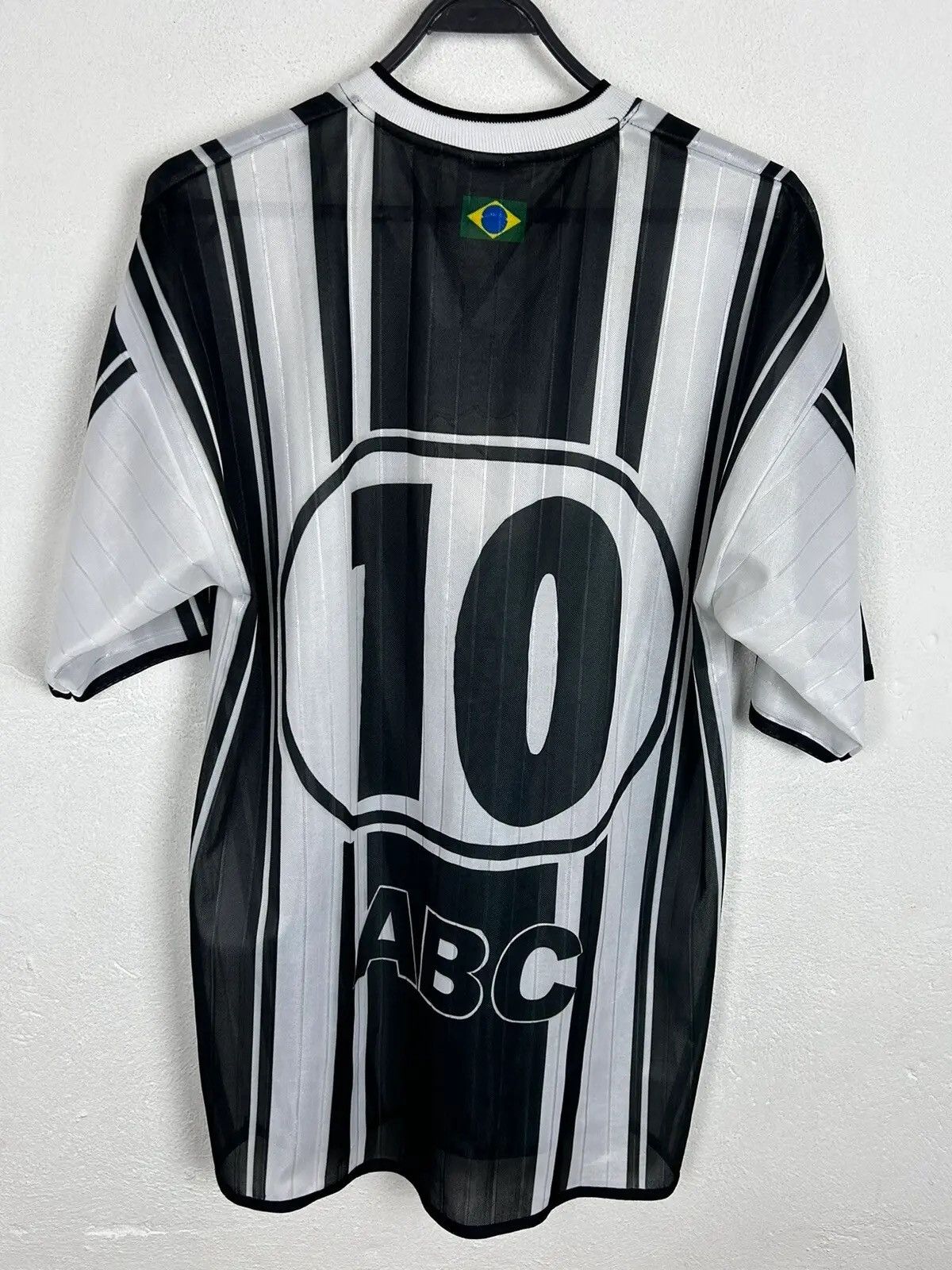 Vintage 90s Vintage Brazil ABC FC Sportswear Rare Soccer Jersey Size US XL / EU 56 / 4 - 6 Thumbnail