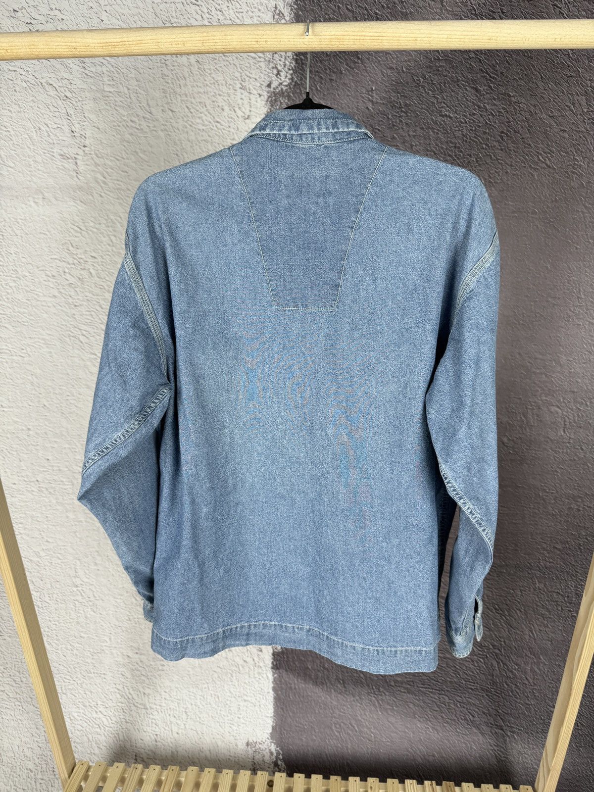 Replay × Vintage Replay cowboy western vintage made in Italy denim shirt Size US M / EU 48-50 / 2 - 13 Thumbnail