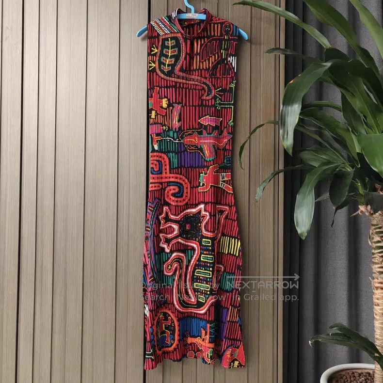 Issey Miyake Little Monster Pleated Dress