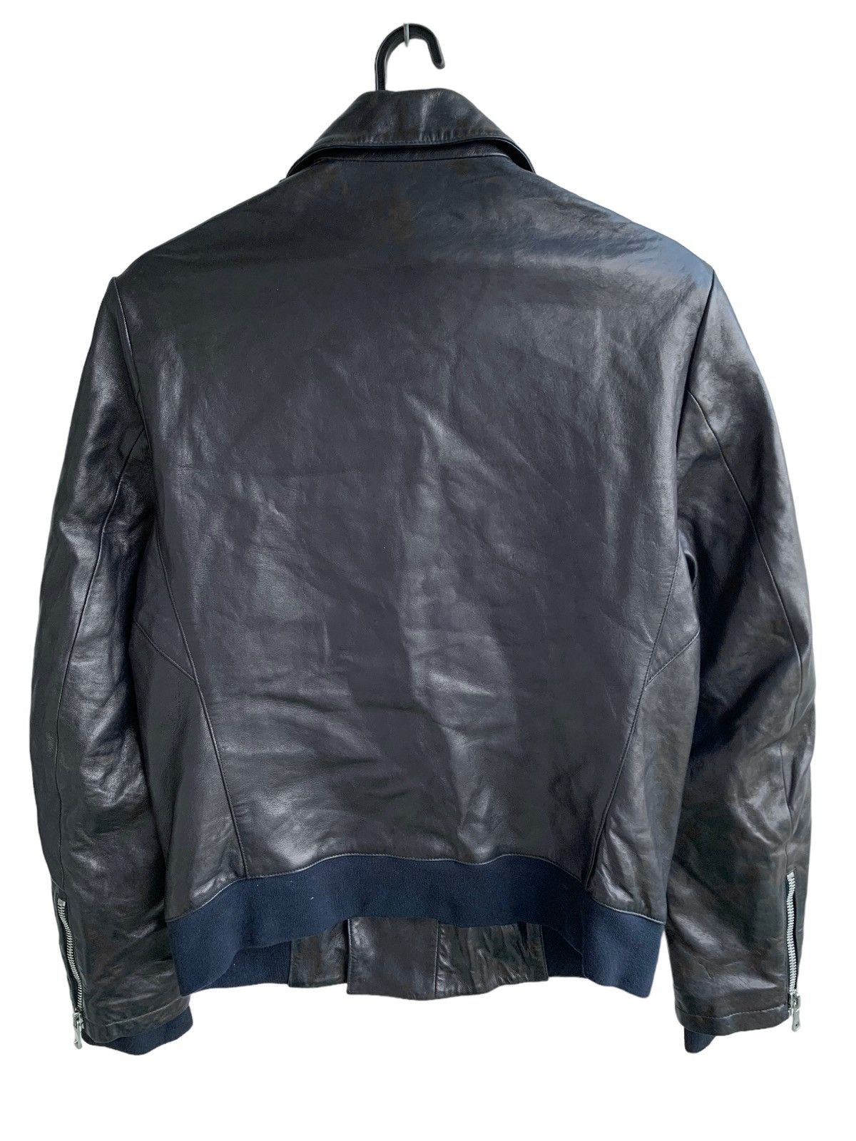 Balmain Balmain Paris Double Collar Biker Lamb Leather Zipper Size US L / EU 52-54 / 3 - 7 Thumbnail