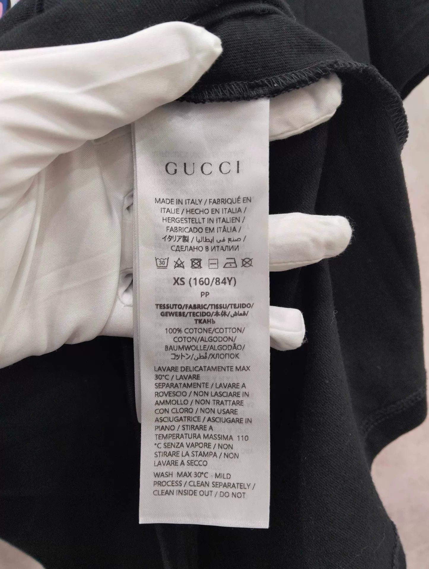 Gucci Gucci color print letter logo SS XS Size US XS / EU 42 / 0 - 4 Thumbnail