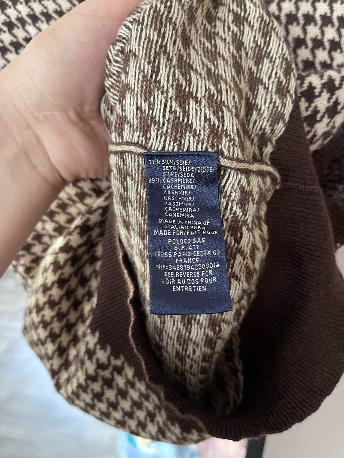 Polo Ralph Lauren Vintage Ralph Lauren Silk/Cashmere Tank Top V Neck Sweater Size L / US 10 / IT 46 - 6 Thumbnail