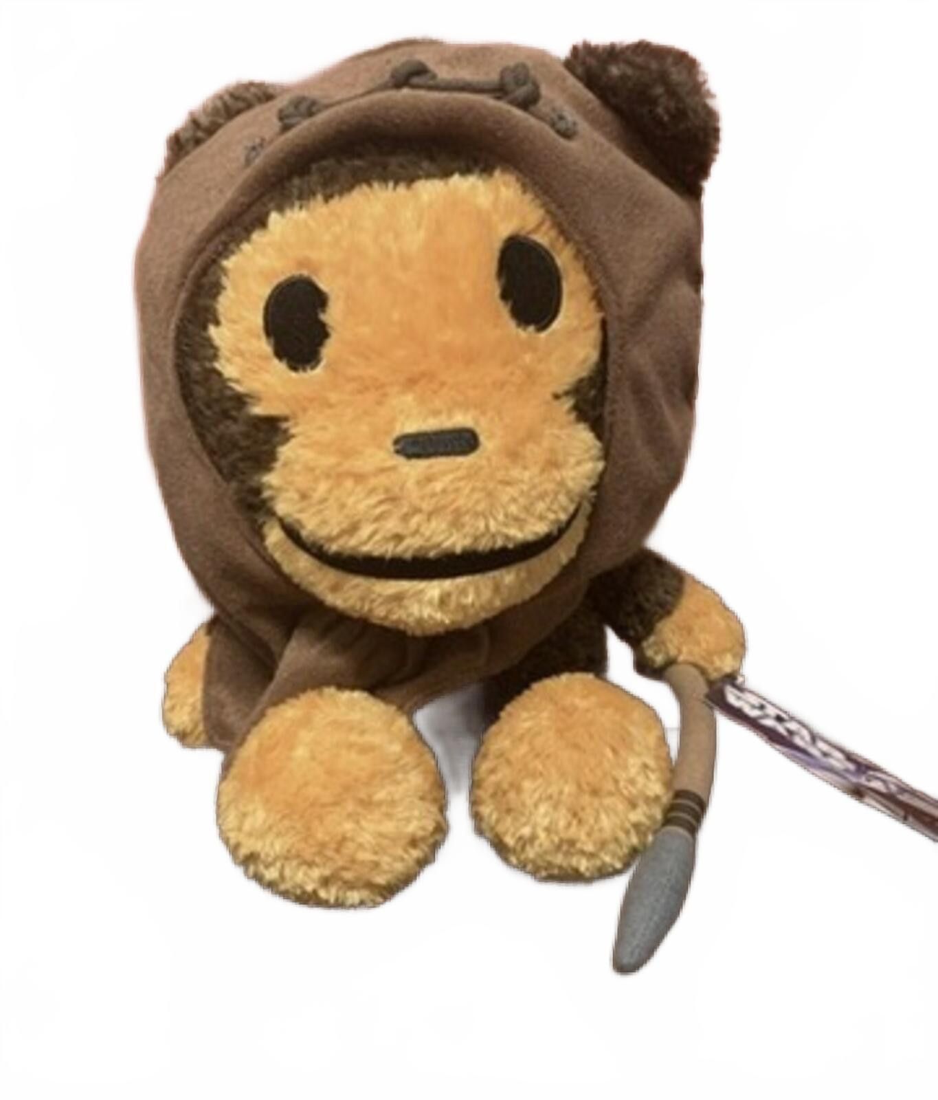 Bape BAPE x Baby Milo x Star Wars Ewok in Milo 2012 Plush Disney Size ONE SIZE - 3 Thumbnail