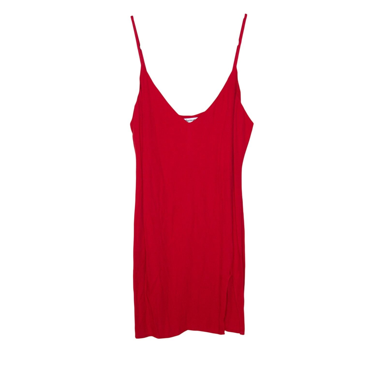 Reformation Reformation Marlowe Slip Dress Cherry Size M / US 6-8 / IT 42-44 - 1 Thumbnail