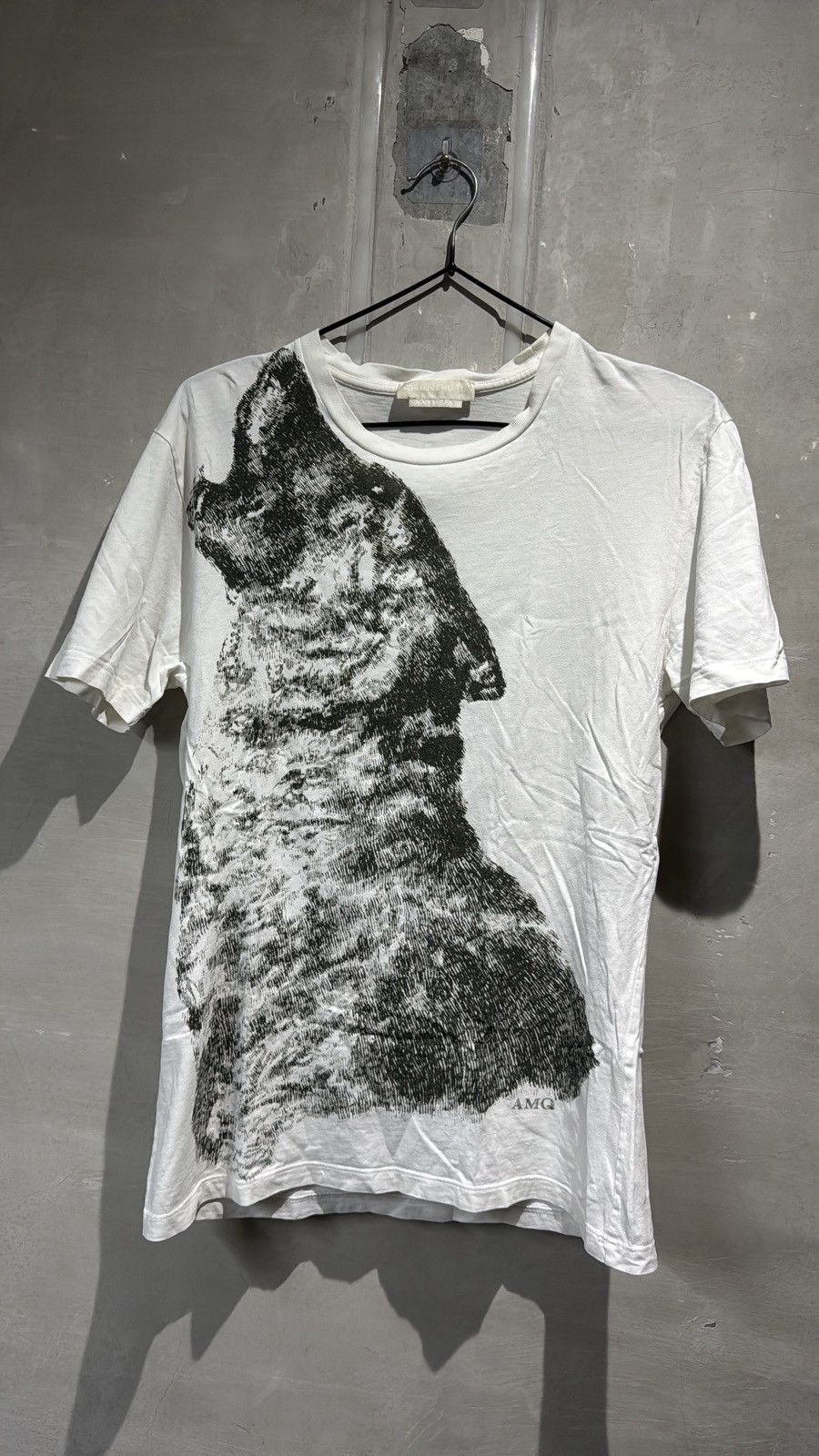 Alexander McQueen 2008 VINTAGE ALEXANDER MCQUEEN WOLF TSHIRT Size US S / EU 44-46 / 1 - 12 Thumbnail