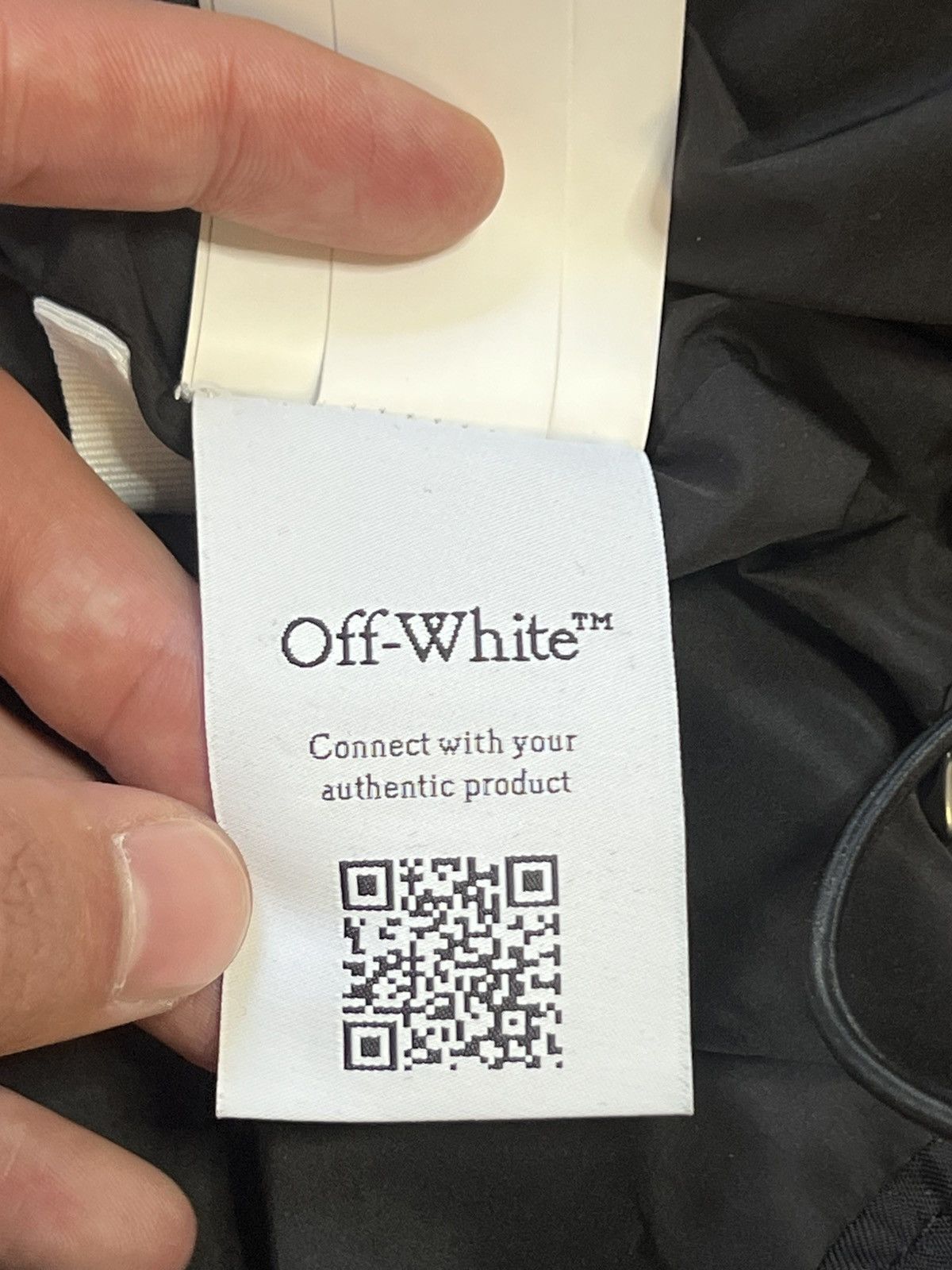 Off-White OffWhite Logo Lined Jacket Size US XL / EU 56 / 4 - 12 Thumbnail