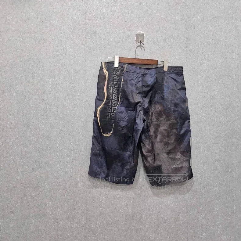 Fendi Fendi Batik patchwork drawstring abstract pattern casual s Size US 32 / EU 48 - 2 Thumbnail