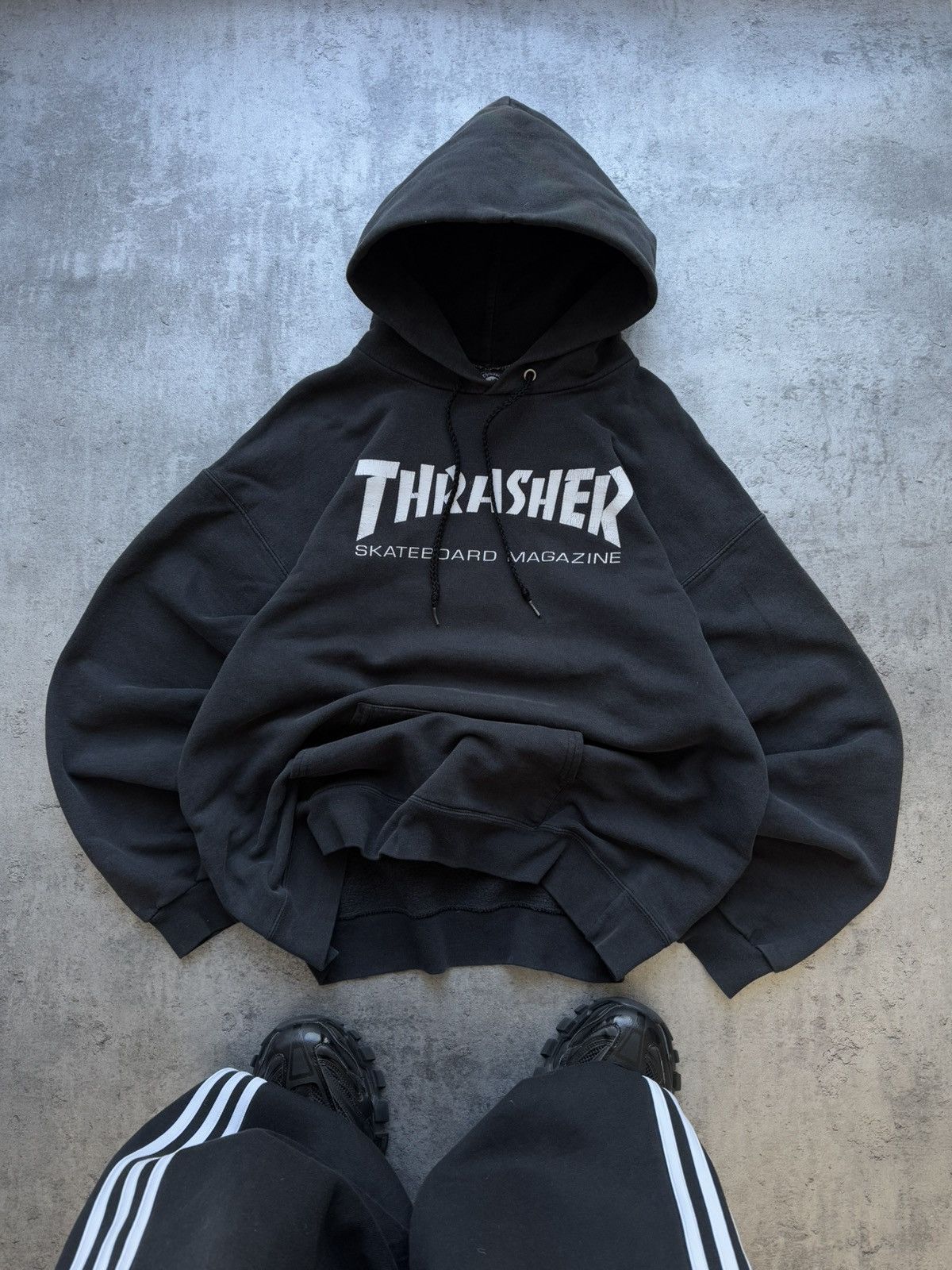 JNCO Vintage Thrasher Skate And Destroy Oversized Boxy Fit hoodie Size US M / EU 48-50 / 2 - 1 Thumbnail