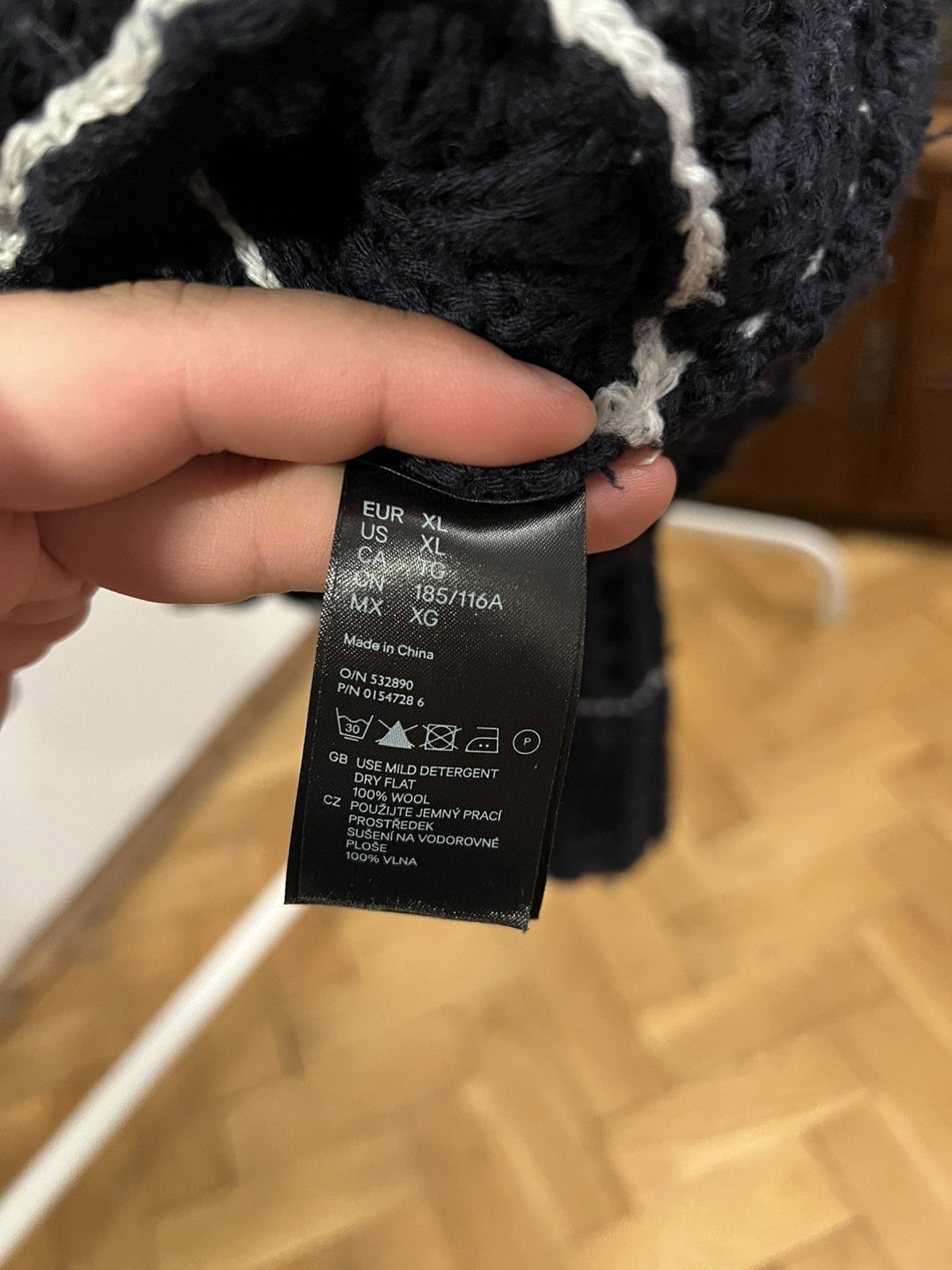 Maison Margiela Maison Margiela x HM sweater Size US XL / EU 56 / 4 - 4 Thumbnail