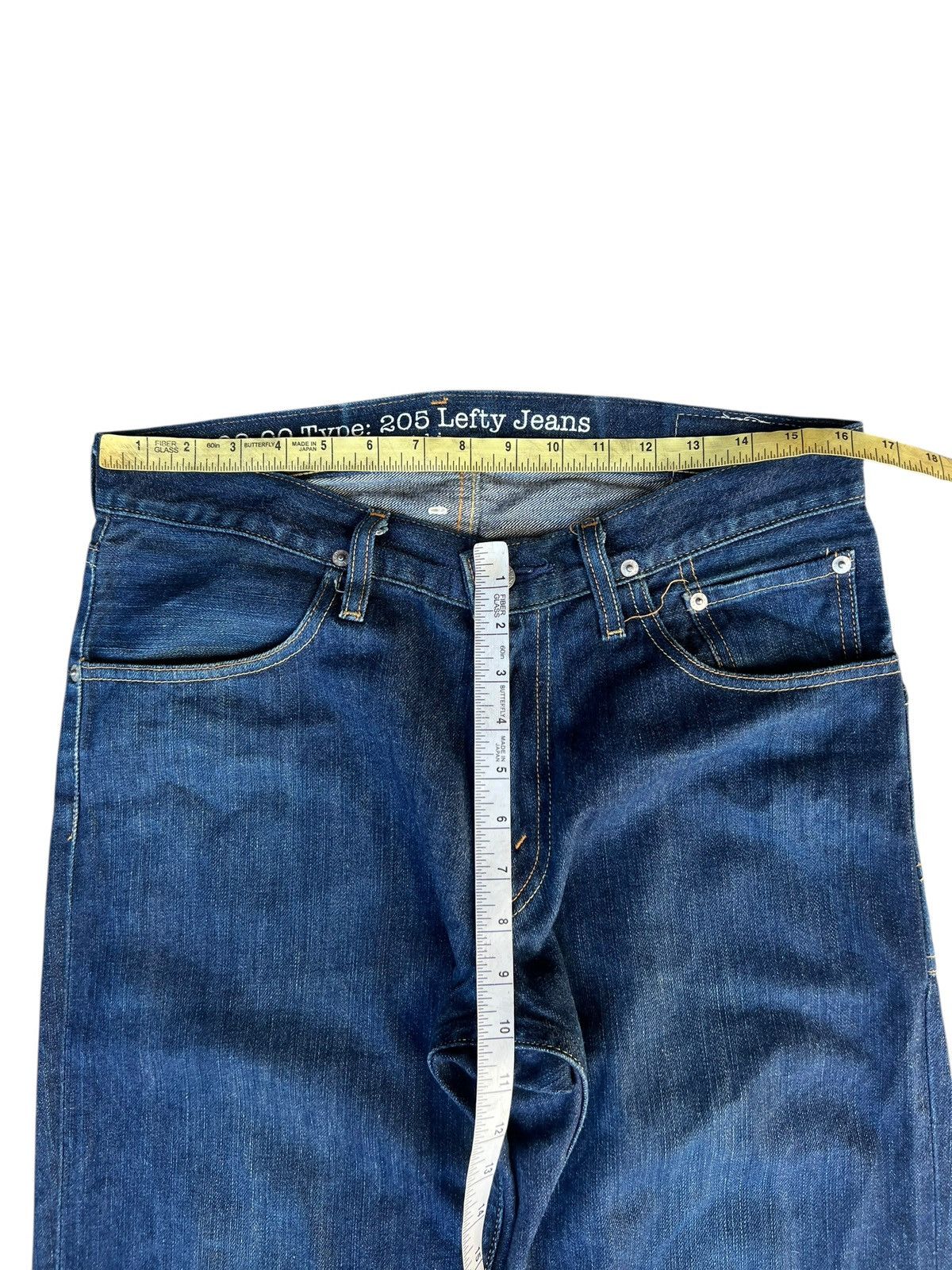 Levi's 2010 Levi’s Takahiro Kuraishi Redline Denim Lefty Jeans Size US 31 - 4 Thumbnail