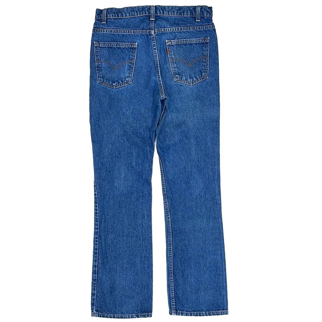 Levi's × Vintage Levi’s 1970’s 70s Vintage Orange Tab Boot Cut USA Denim Jean Size US 33 - 2 Thumbnail
