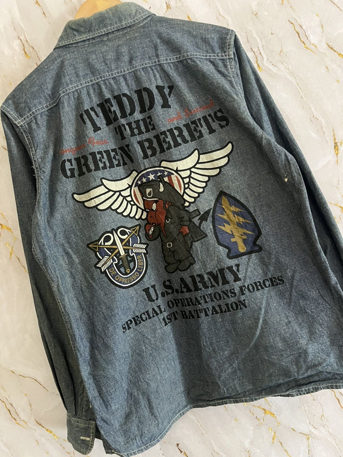 Tedman Tedman Devil Shirt – Rare Japanese Archive Grail Size US M / EU 48-50 / 2 - 5 Thumbnail