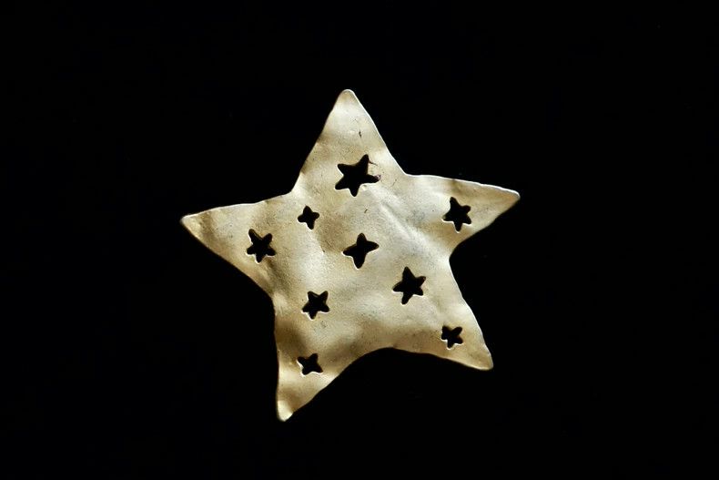 Kenzo KENZO Luo Kong Star and Moon brass brooch Size ONE SIZE - 2 Thumbnail