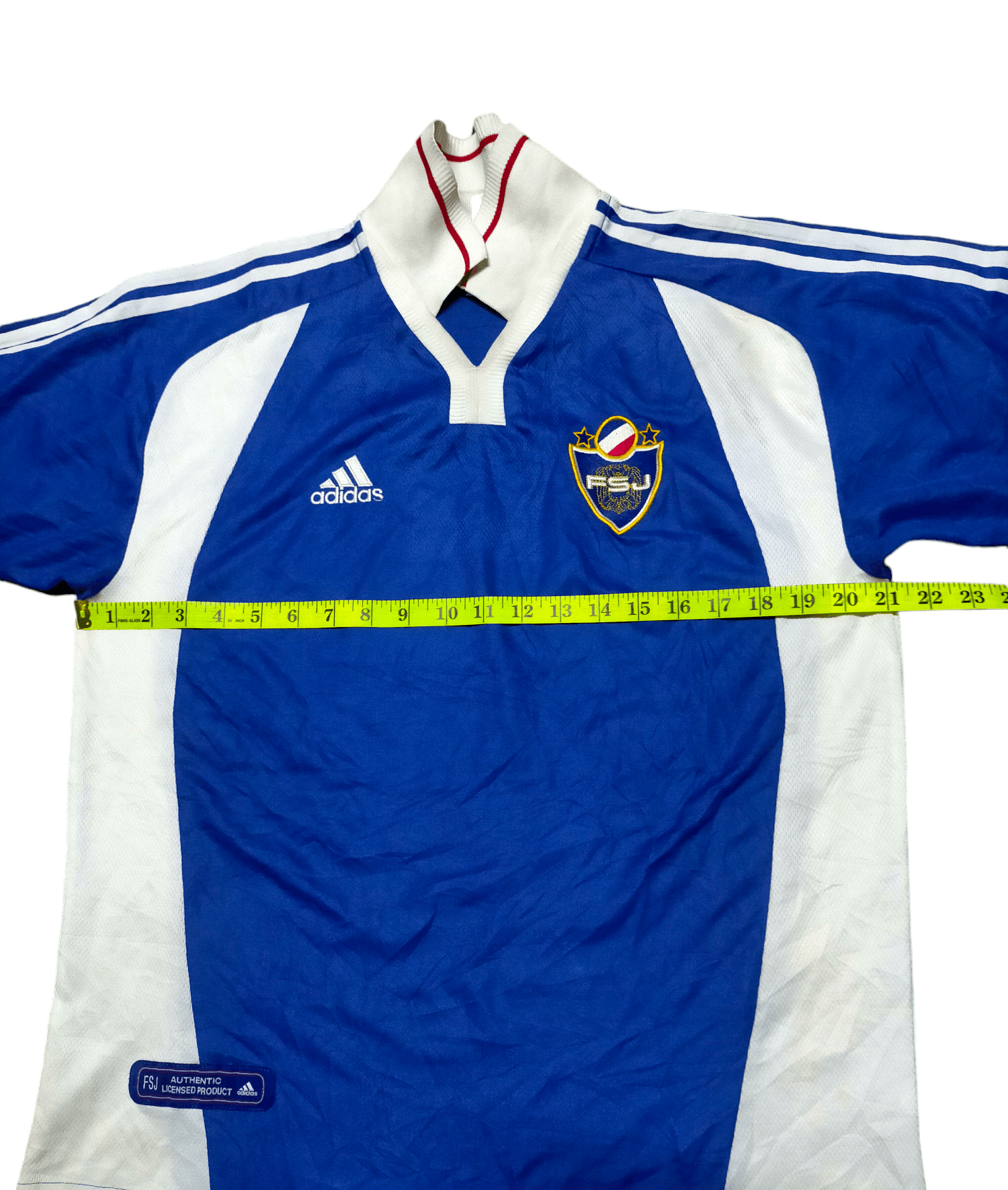 Adidas Yugoslavia 2000-01 Home Jersey Football Shirt Size US M / EU 48-50 / 2 - 15 Thumbnail