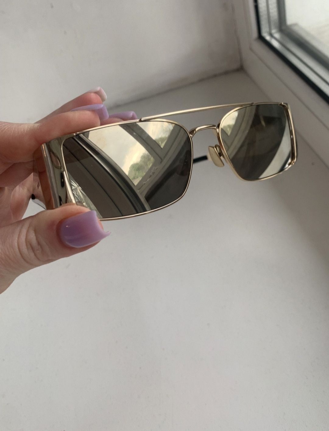 Saint Laurent Paris Saint Laurent SL366 Lenny Metal Golden Sunglasses Size ONE SIZE - 3 Thumbnail