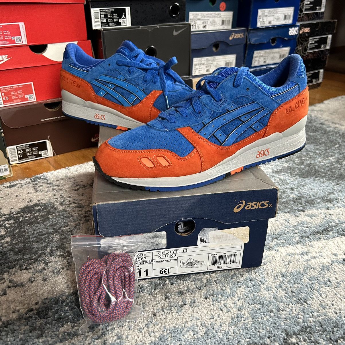Asics × Ronnie Fieg H30BK-4367 2013 GEL LYTE iii EAST COAST PACK ECP KNiCKS METS Size US 11 / EU 44 - 2 Thumbnail