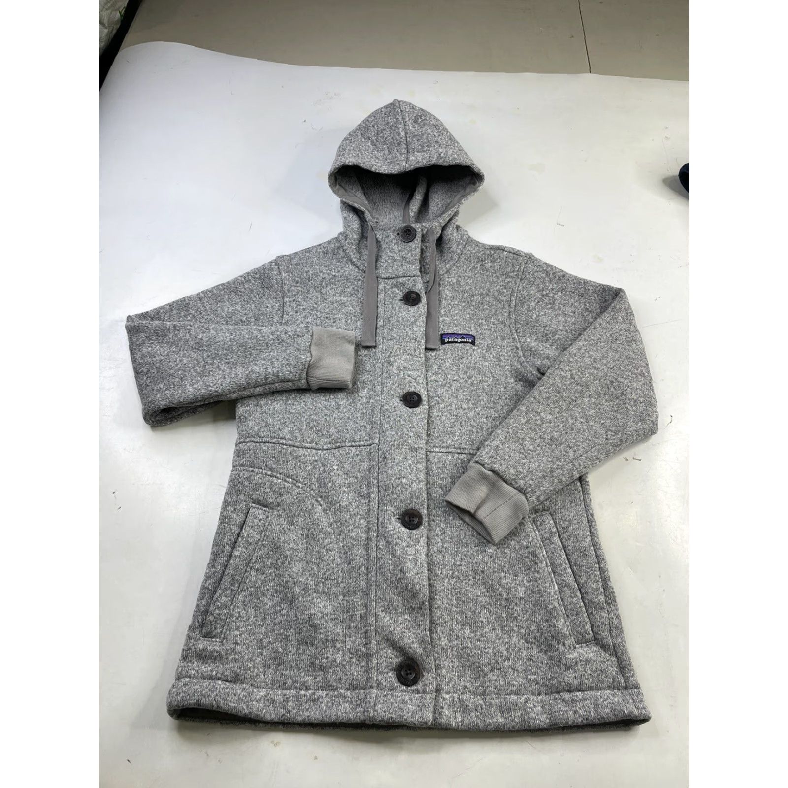 Patagonia Patagonia Coat Women's Better Sweater Hooded Birch White XS Womens Size XS / US 0-2 / IT 36-38 - 2 Thumbnail