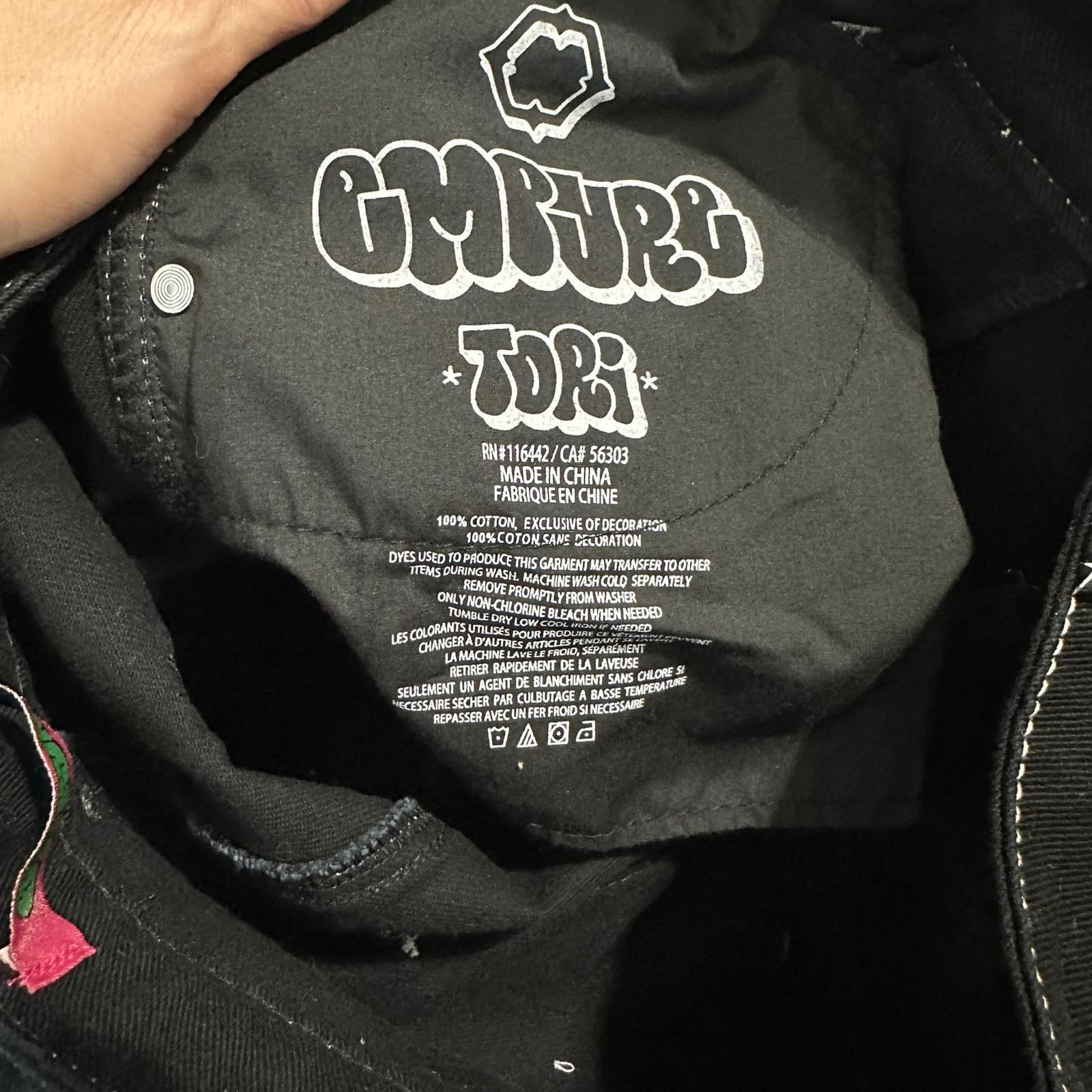 Empyre 5/9 Empyre Tori Black Carpenter Skate Pants Size 28" / US 6 / IT 42 - 10 Thumbnail