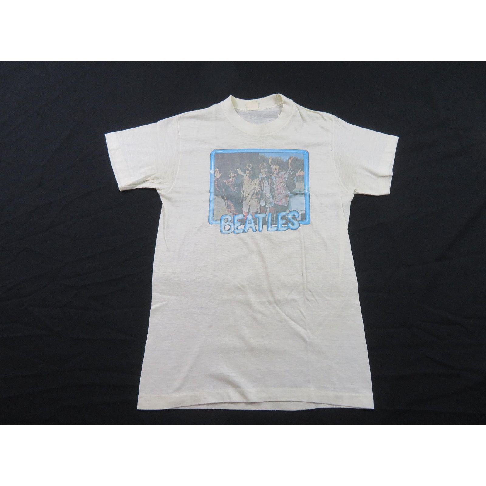 Other Beatles White T-Shirt Sz S Made in USA 1970s Size US S / EU 44-46 / 1 - 1 Thumbnail
