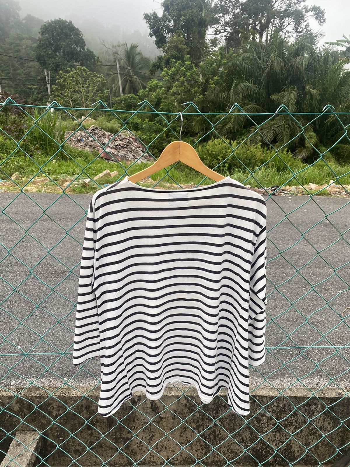 Tsumori Chisato Tsumori Chisato Breton Stripe Tee Size L / US 10 / IT 46 - 2 Thumbnail