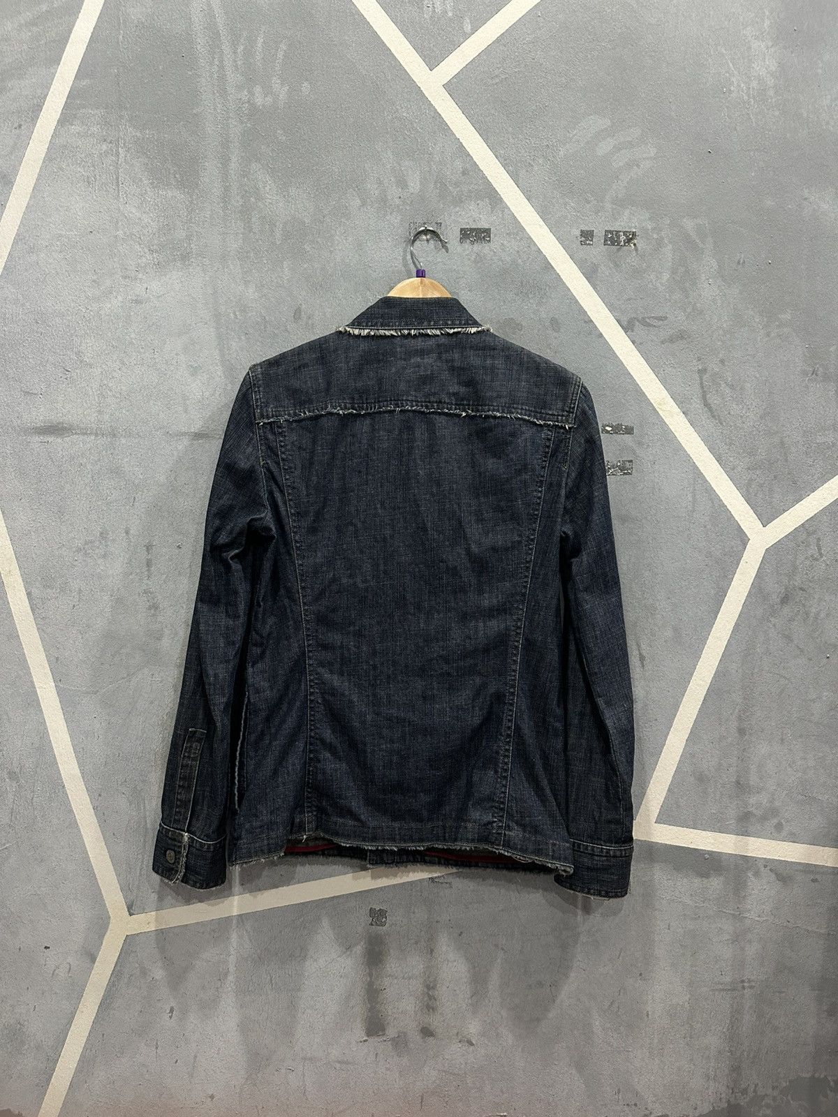 Tornado Mart Tornado Mart Fur Denim Jacket Size M / US 6-8 / IT 42-44 - 11 Thumbnail