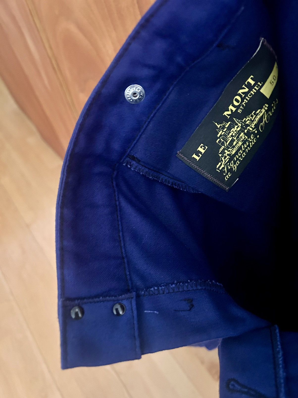 Le Mont Saint Michel Le Mont St Michel Vintage Work Pants Deadstock W40 Size US 36 / EU 52 - 4 Thumbnail