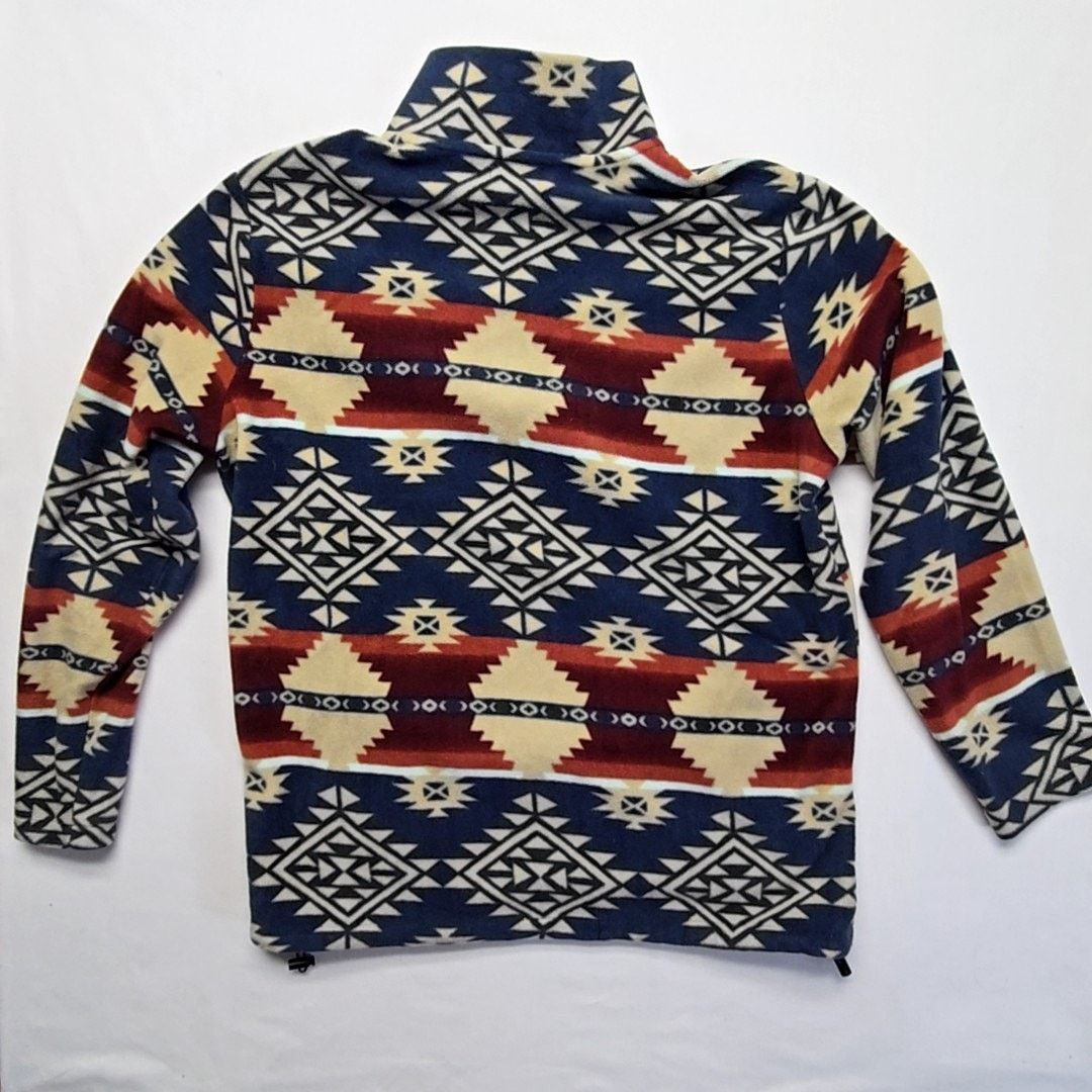 Pacsun Aztec Fleece Pullover Southwestern Multicolor M Sweatshirt Size US M / EU 48-50 / 2 - 8 Thumbnail