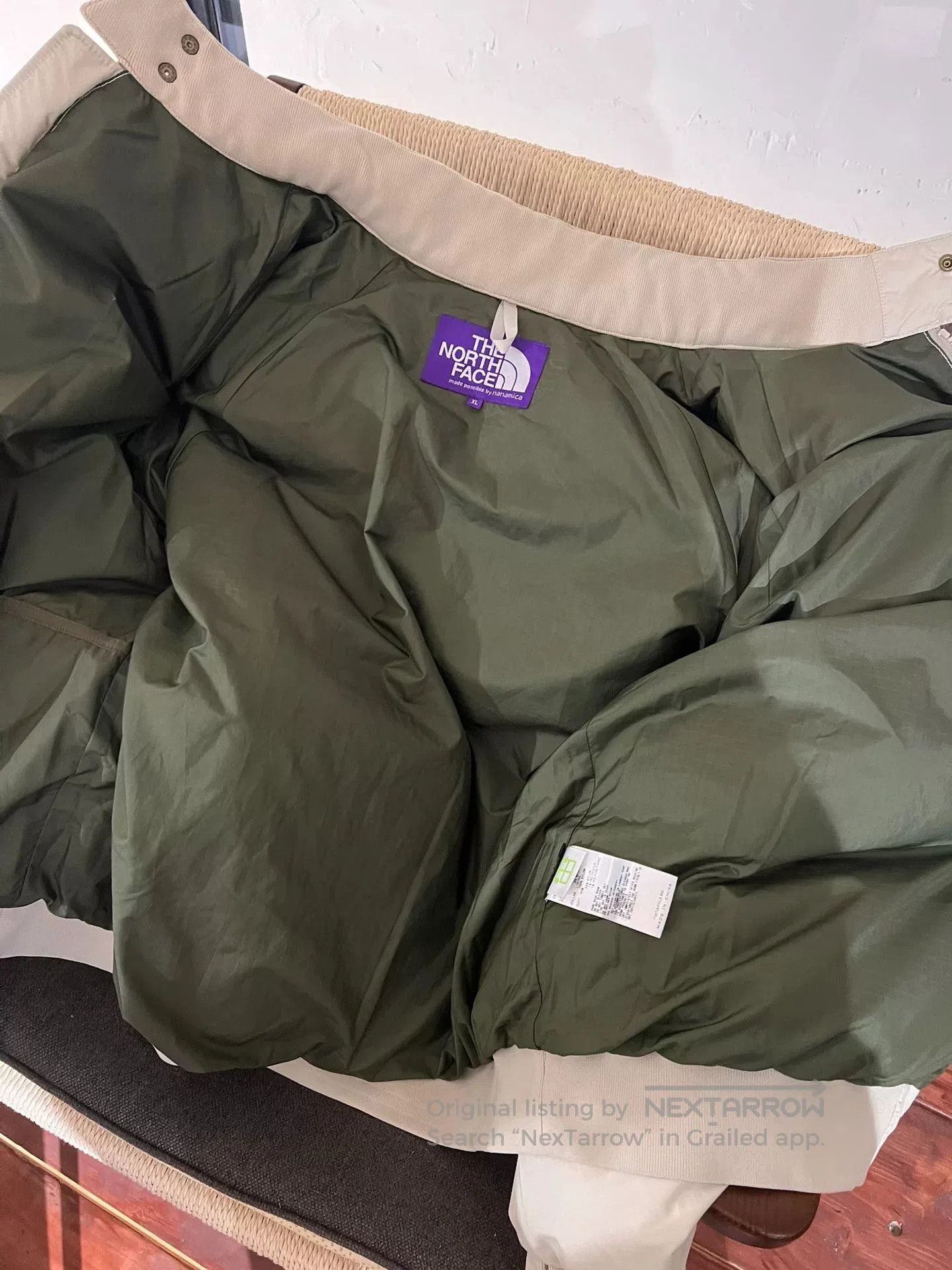 The North Face Purple Label beige north face down jacket. Size US XL / EU 56 / 4 - 3 Thumbnail
