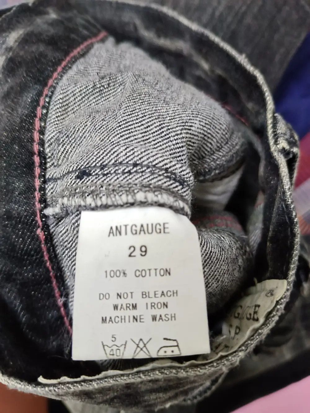 Japanese Brand Flare Distressed Antgauge Jeans Size US 30 / EU 46 - 7 Thumbnail