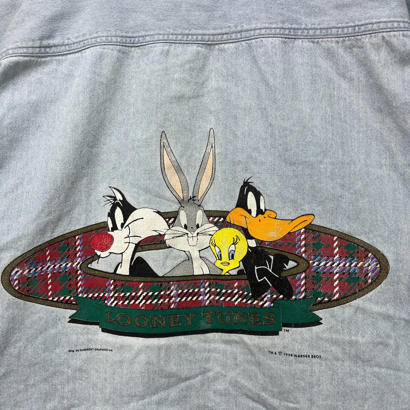 Other Vintage 90s Looney Tunes Tweet Bugs XL Shirt Size US XL / EU 56 / 4 - 2 Thumbnail