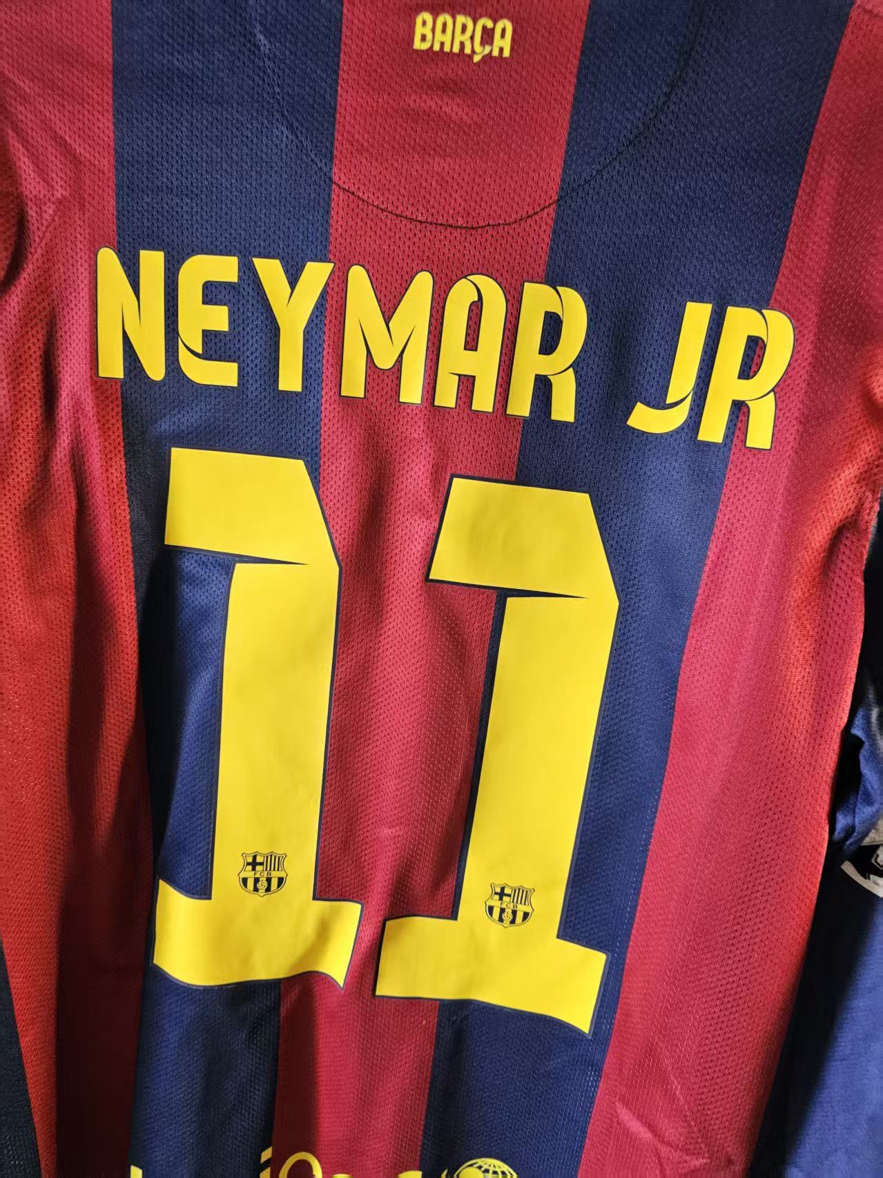 Other 2015 Barcelona #11 Neymar Jersey Home Size US L / EU 52-54 / 3 - 5 Thumbnail