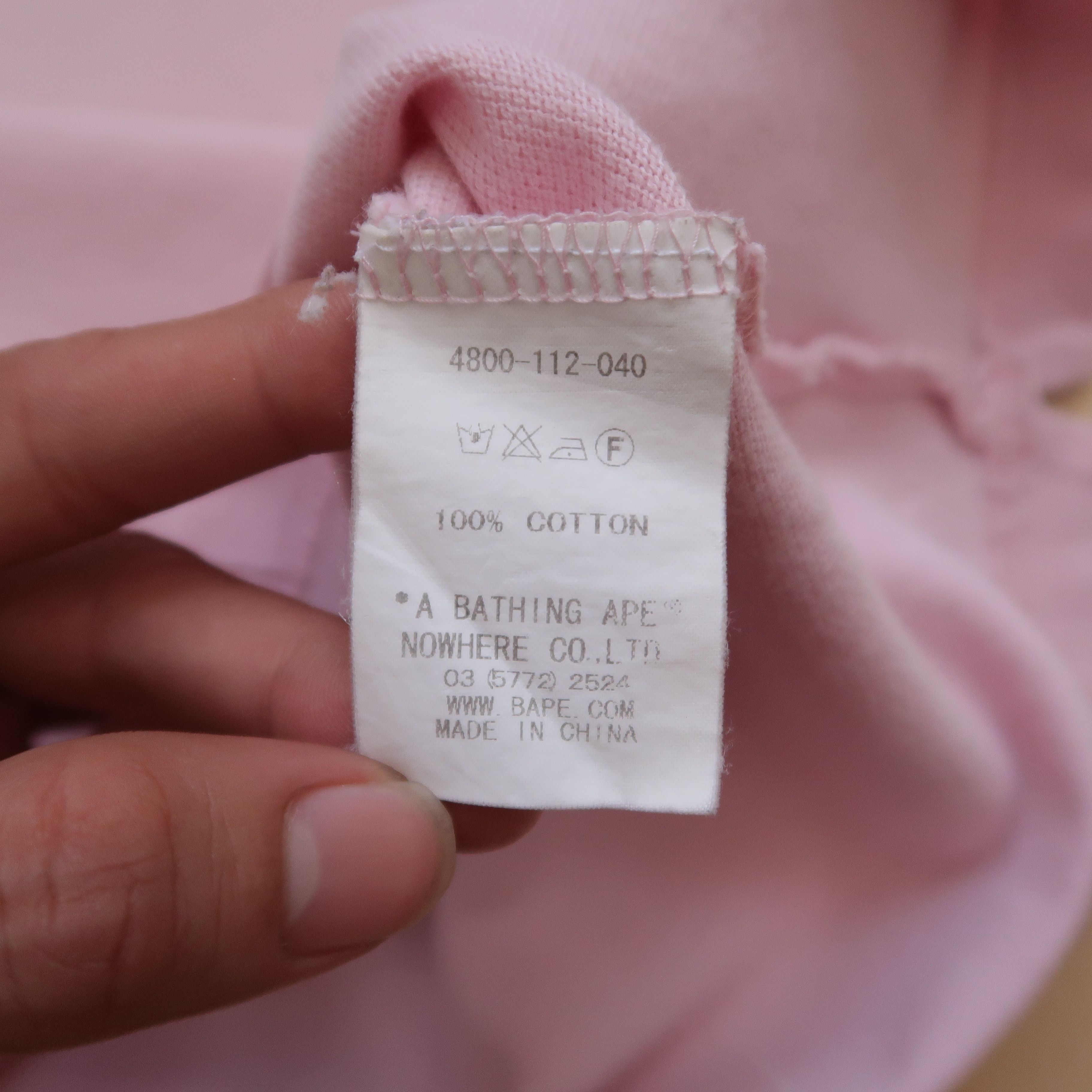 Bape Rare Bape Pirates Pink on Pink Polo Shirt Size US M / EU 48-50 / 2 - 11 Thumbnail
