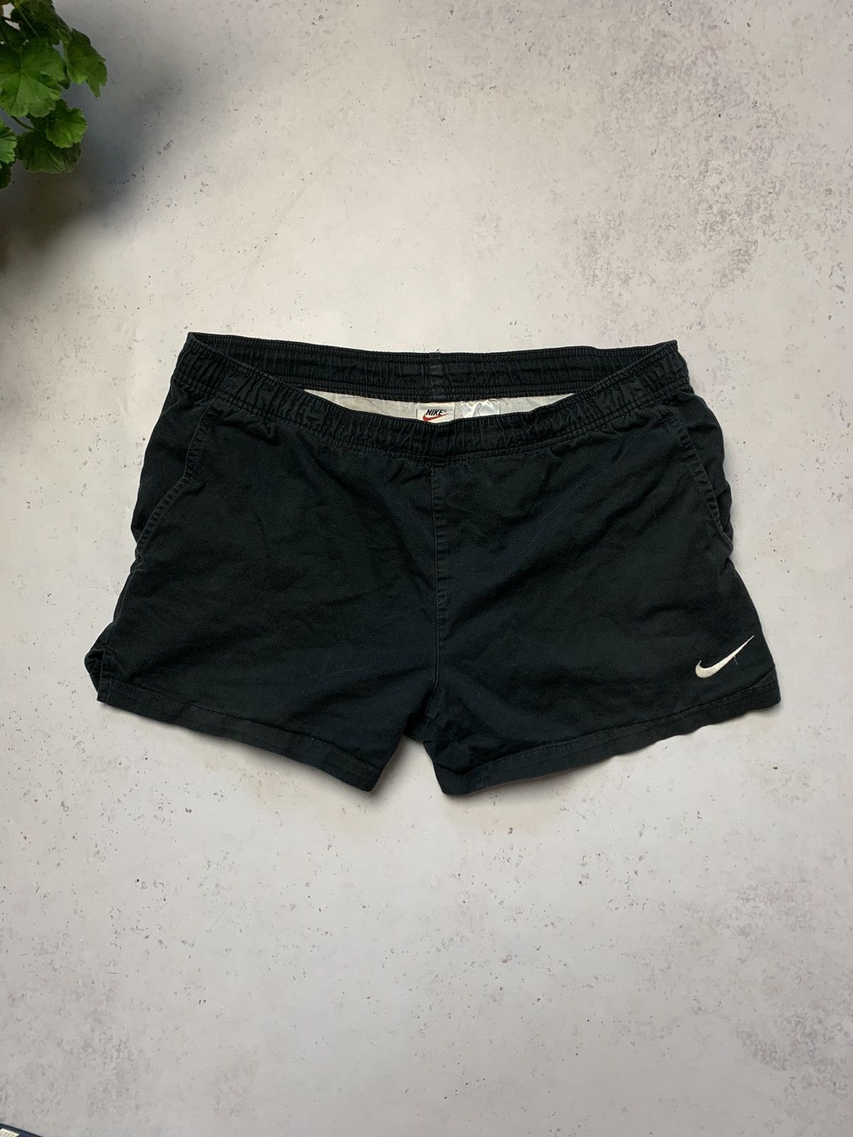 Nike × Vintage Vintage 90's Nike Running Shorts Sportwear Rare Y2K Drill L Size US 34 / EU 50 - 3 Thumbnail