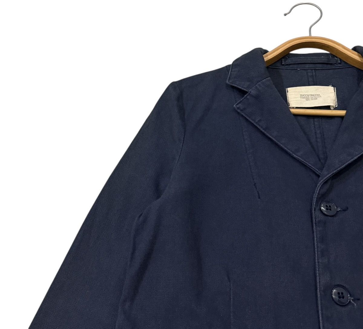 Zucca Vintage Zucca Travail Buttons Worker Chore Jacket Size US S / EU 44-46 / 1 - 4 Thumbnail