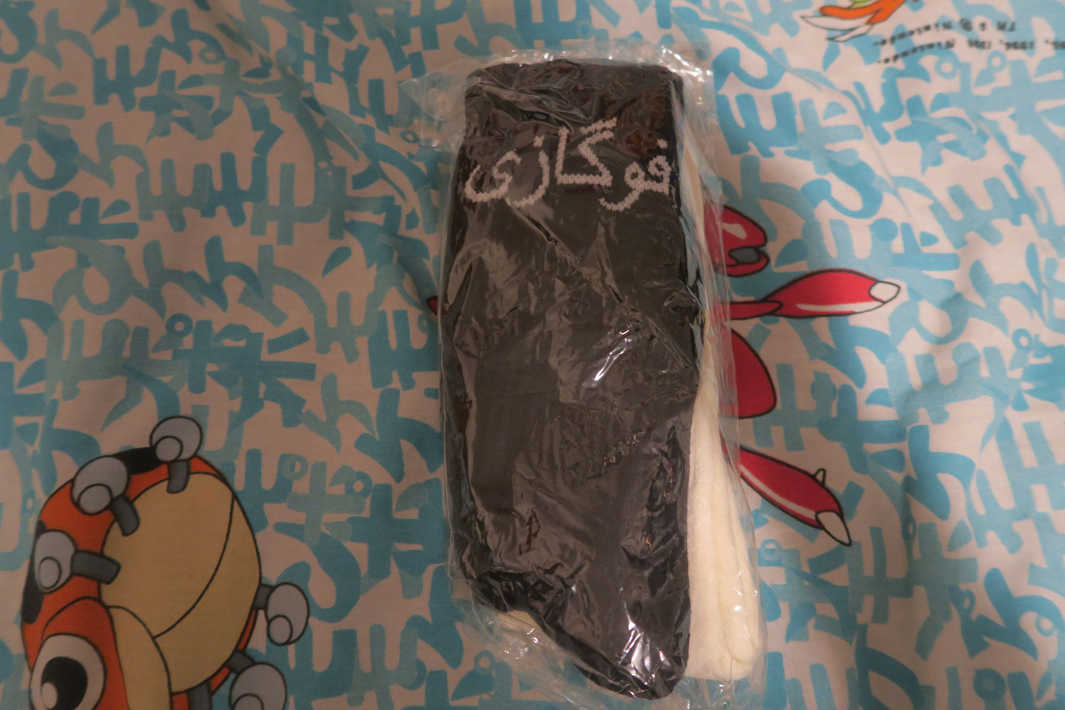 Fugazi Fugazi Farsi Socks 2 Pack Black & Cream Size ONE SIZE - 2 Thumbnail