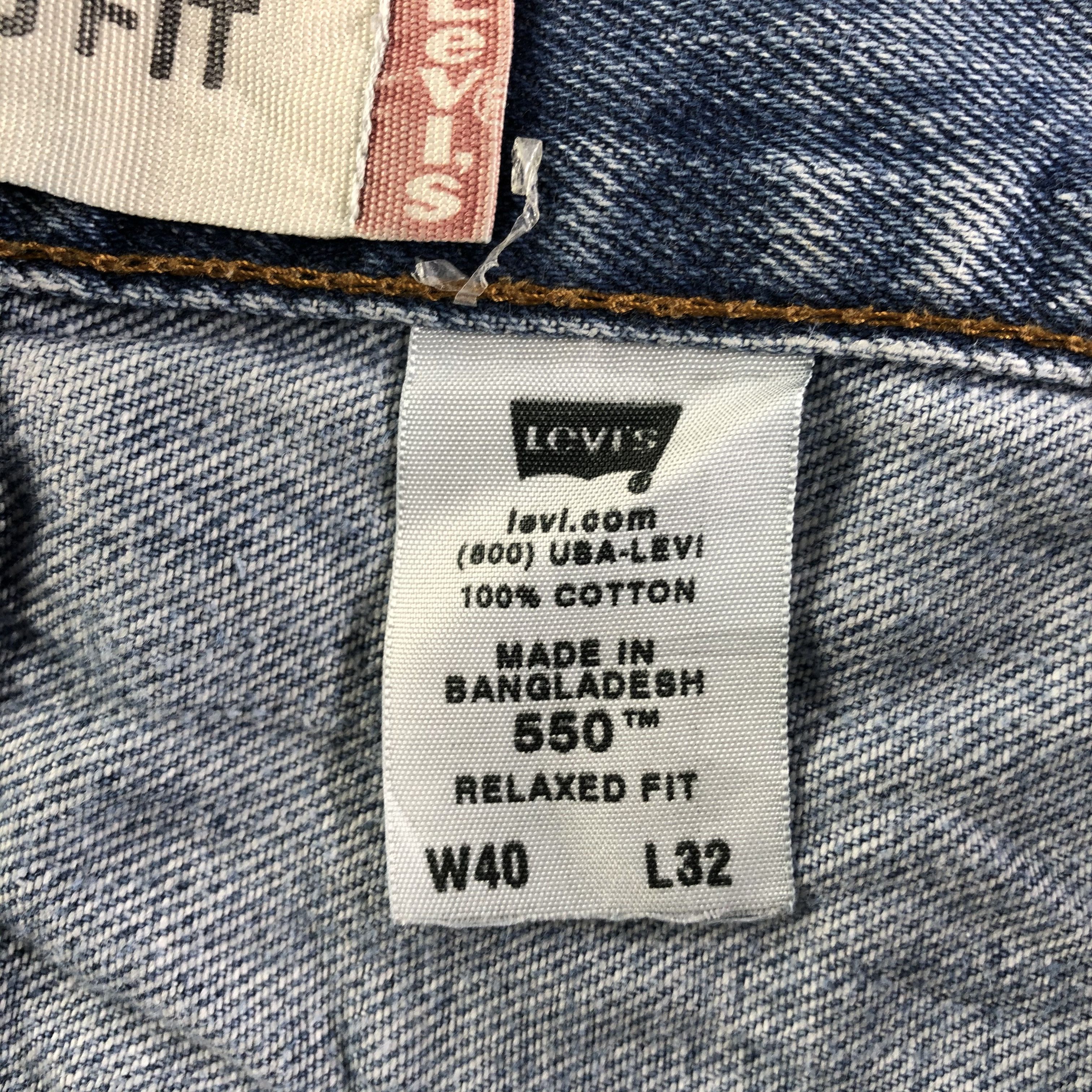 Levi's Vintage Levis 550 Jeans-J3224 Size US 40 / EU 56 - 11 Thumbnail