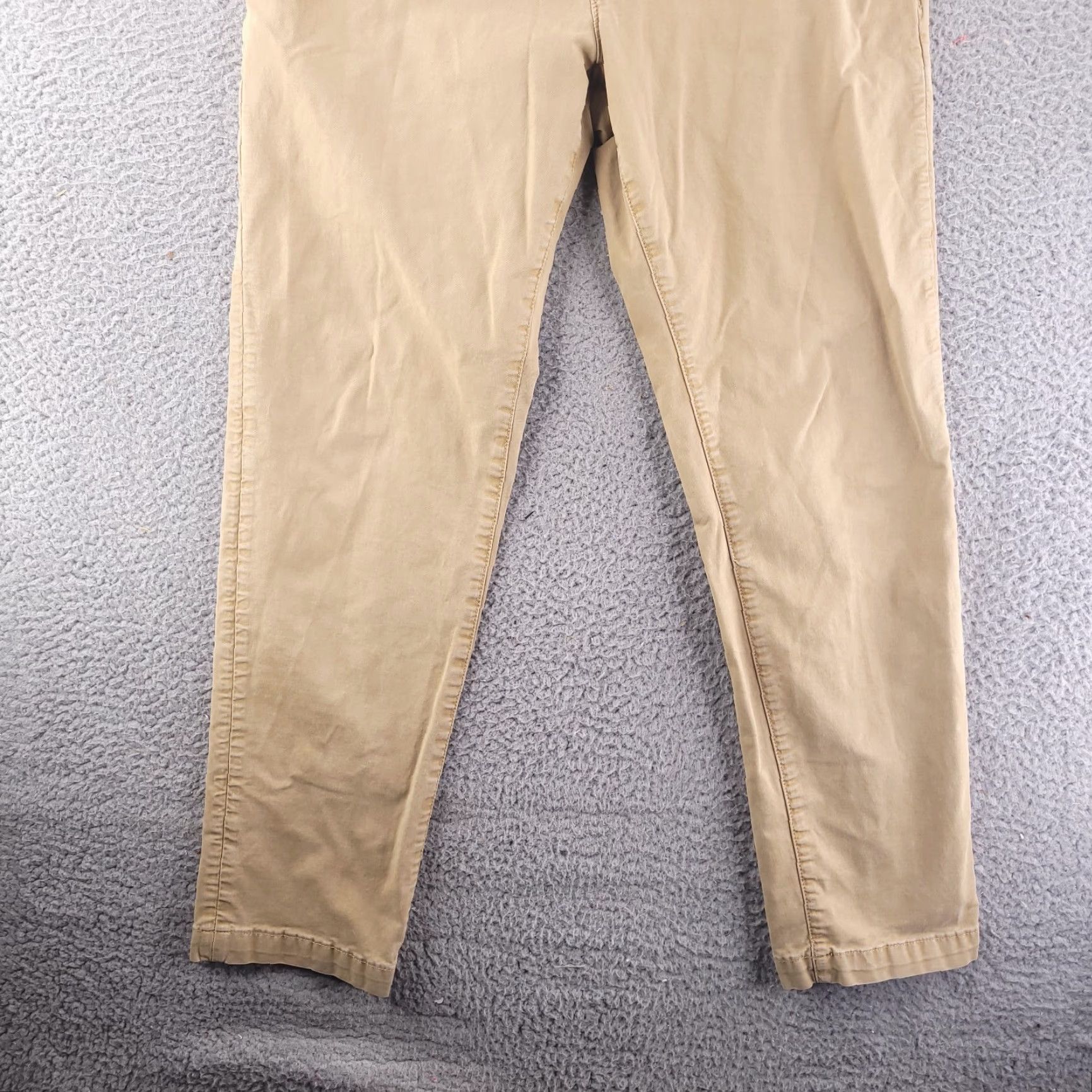 American Eagle Outfitters American Eagle Outfitters Pants Mens 31x28 Slim Straight Khaki Beige Size US 31 - 2 Thumbnail