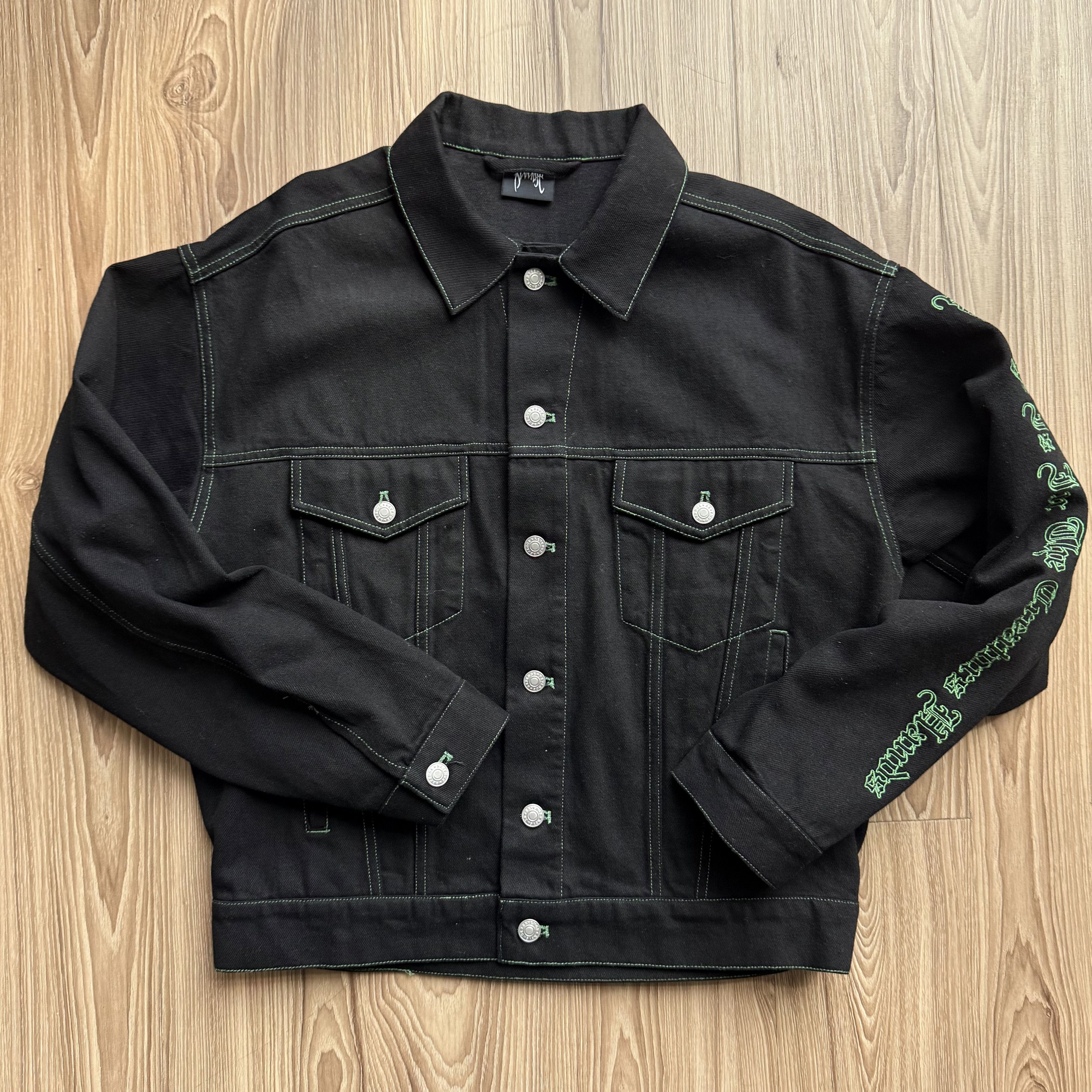 Revenge Cropped Revenge Denim Trucker Jacket Size US M / EU 48-50 / 2 - 1 Thumbnail