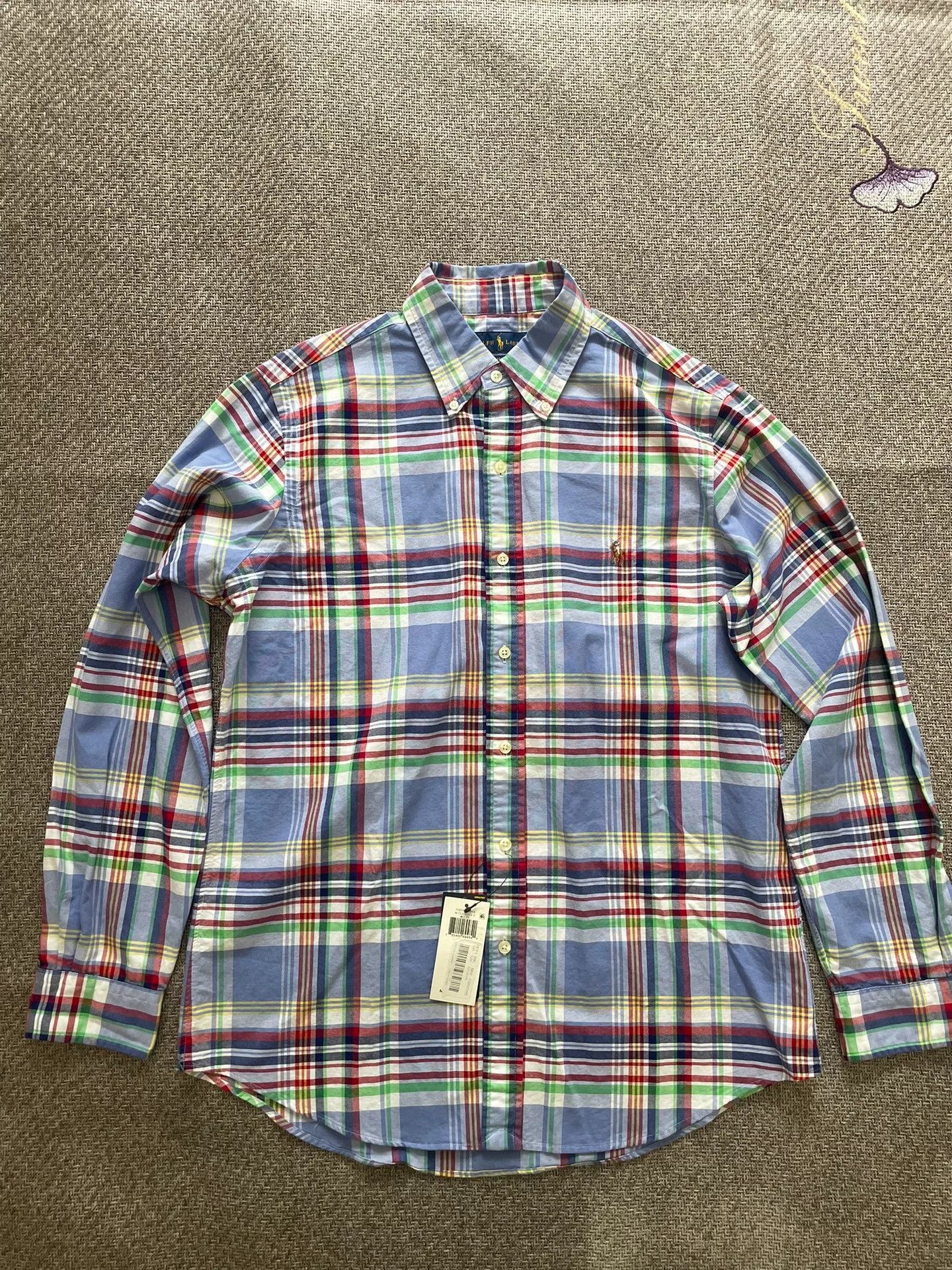 Polo Ralph Lauren Polo Ralph Lauren Vintage Long-Sleeve Shirt Size US M / EU 48-50 / 2 - 1 Thumbnail