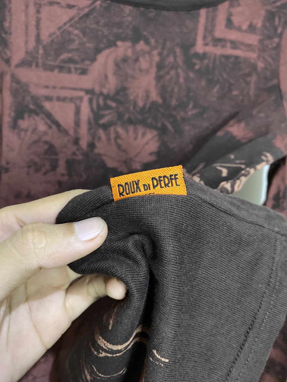 If Six Was Nine × Japanese Brand × Le Grande Bleu (L.G.B.) Vintage All Over Print Art Loong Sleeve Japanese Style Size L / US 10 / IT 46 - 7 Thumbnail