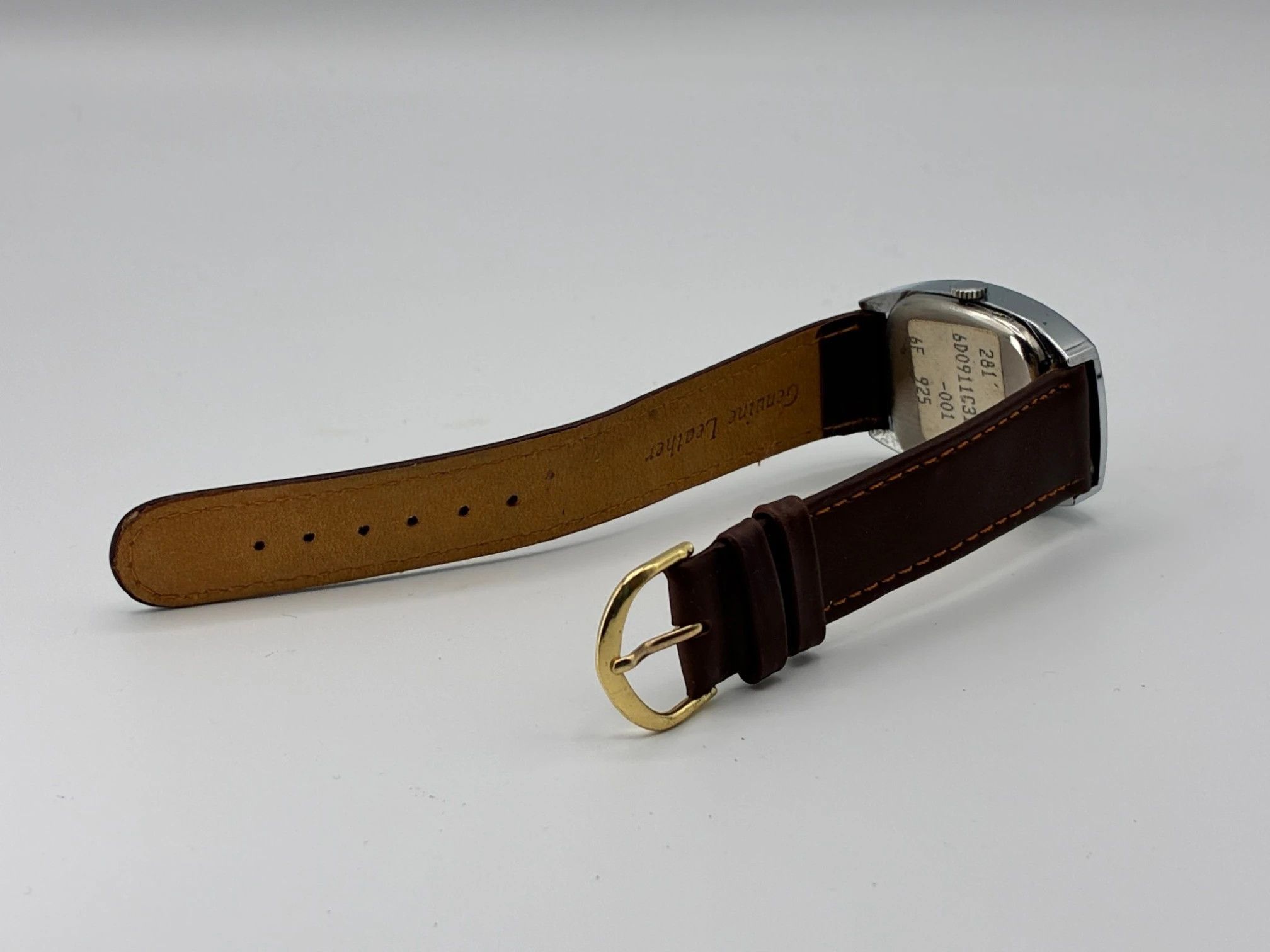 Other Starlux 17 Jewels Antichoc Vintage Wood Grain Dial Watch Size ONE SIZE - 3 Thumbnail