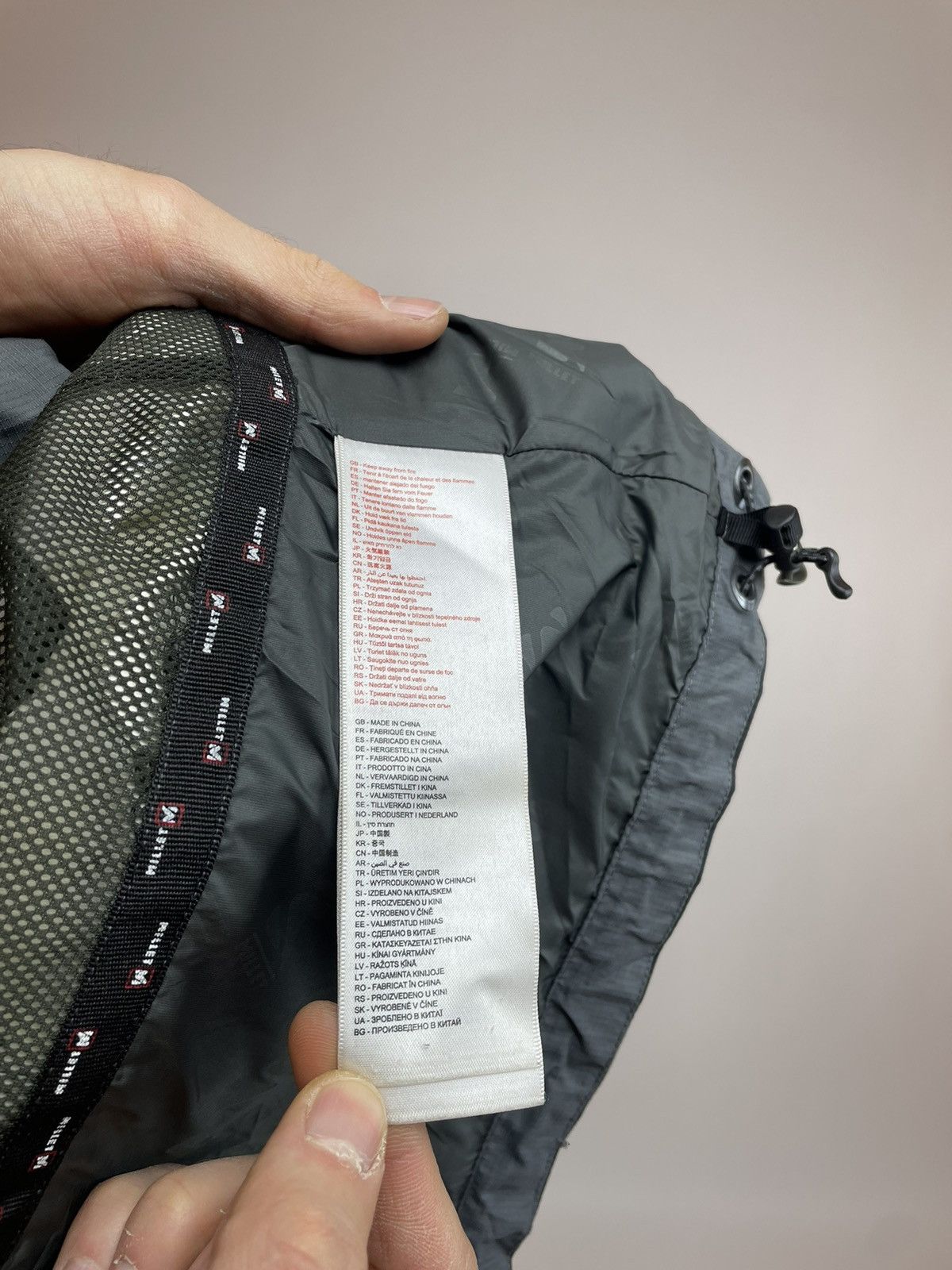Goretex MILLET Gore-Tex Pit Zips Hooded Trackngi Outdoor Jacket Size M / US 6-8 / IT 42-44 - 14 Thumbnail