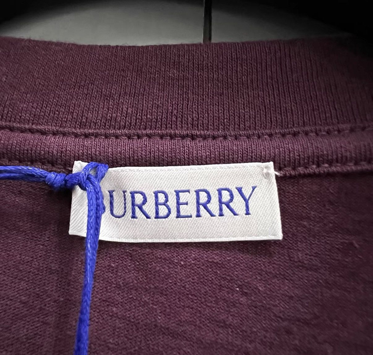Burberry Burberry Fuchsia Embroidered Logo Crew Neck Short Sleeve J41 Size US XS / EU 42 / 0 - 4 Thumbnail