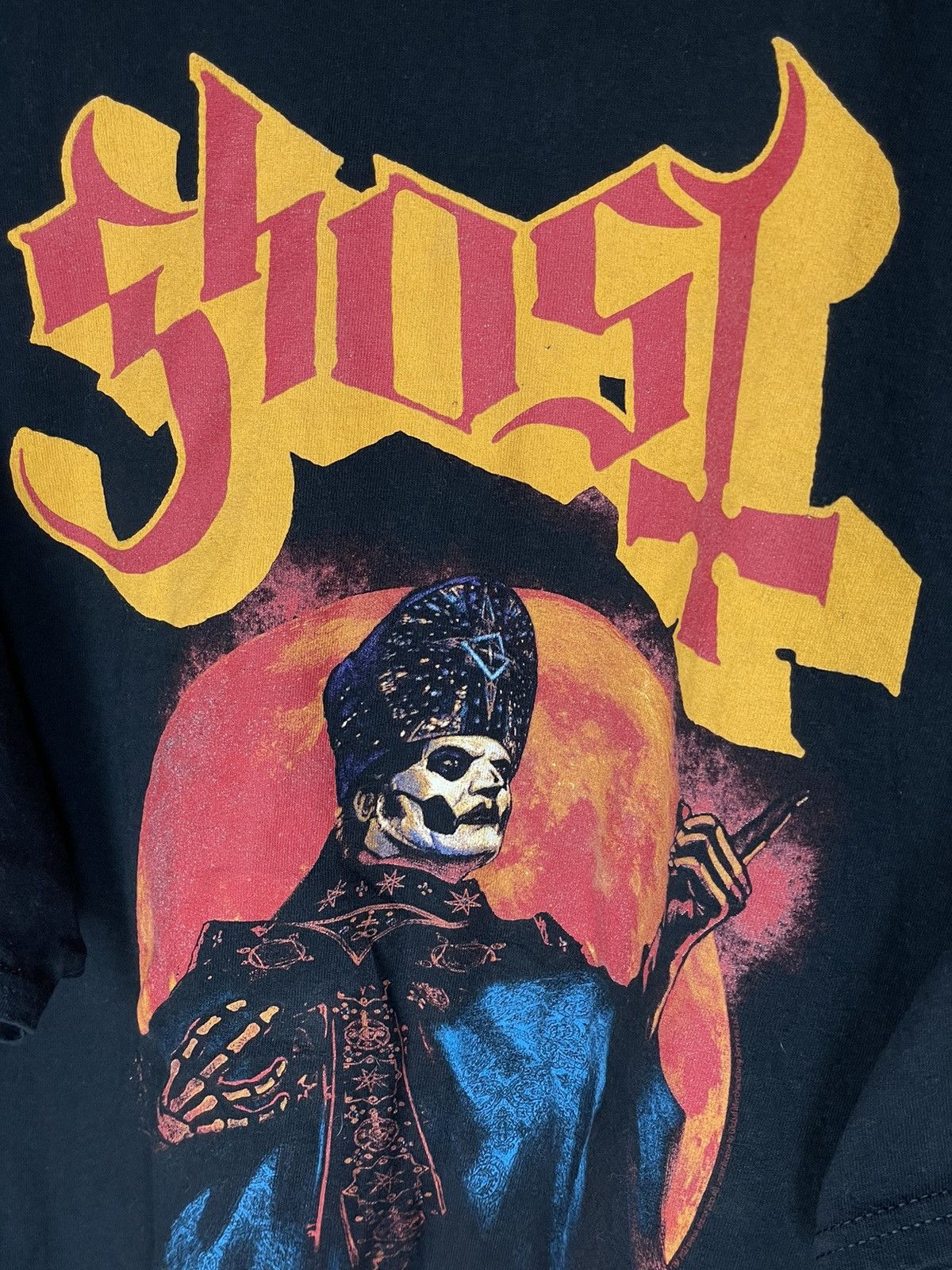 Band Tees × Vintage Vintage 2000s GHOST BAND TEE T SHIRT Size US XXL / EU 58 / 5 - 8 Thumbnail