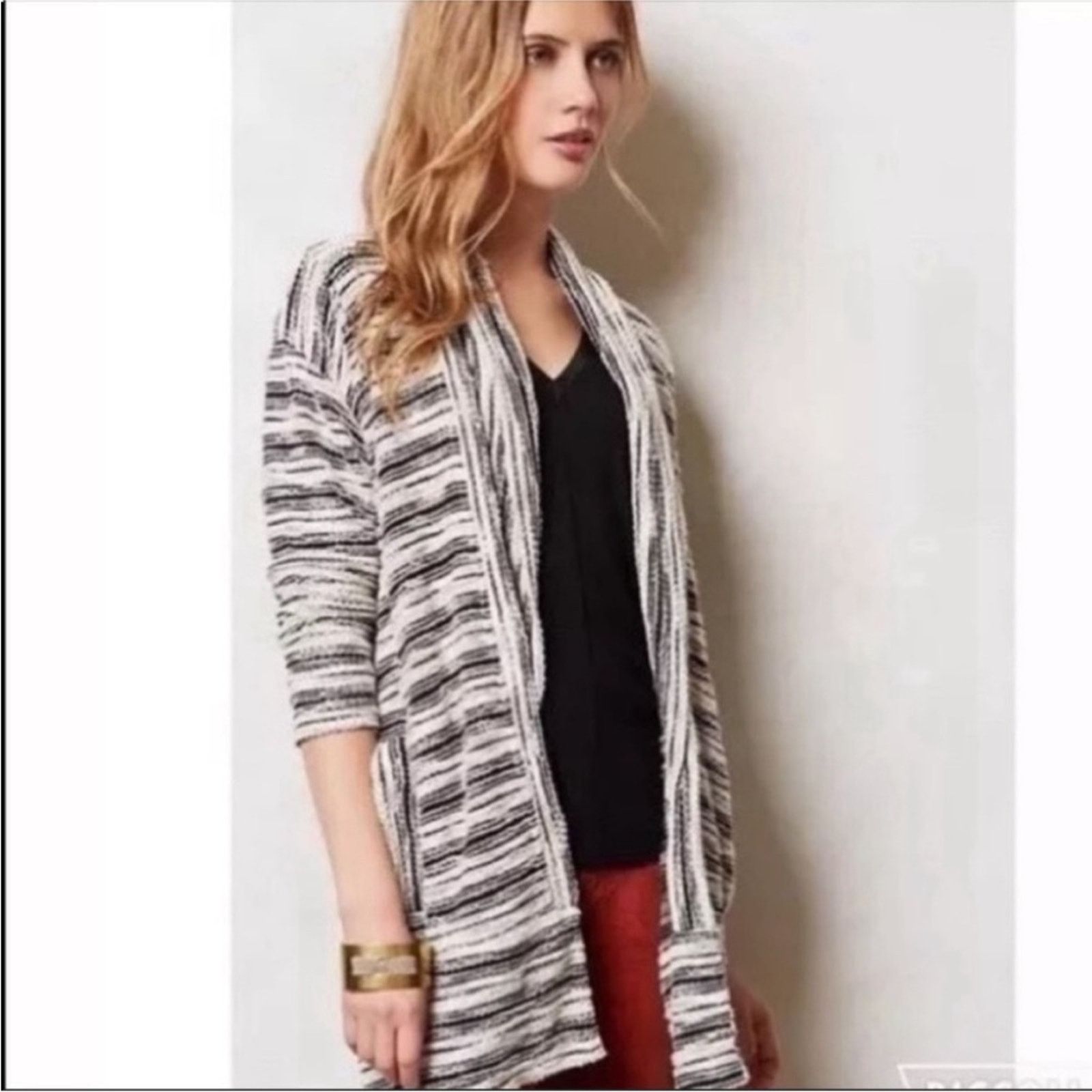 Anthropologie Anthropologie Dolan Open Front Sweater Cardigan, EUC, Small Size S / US 4 / IT 40 - 1 Thumbnail