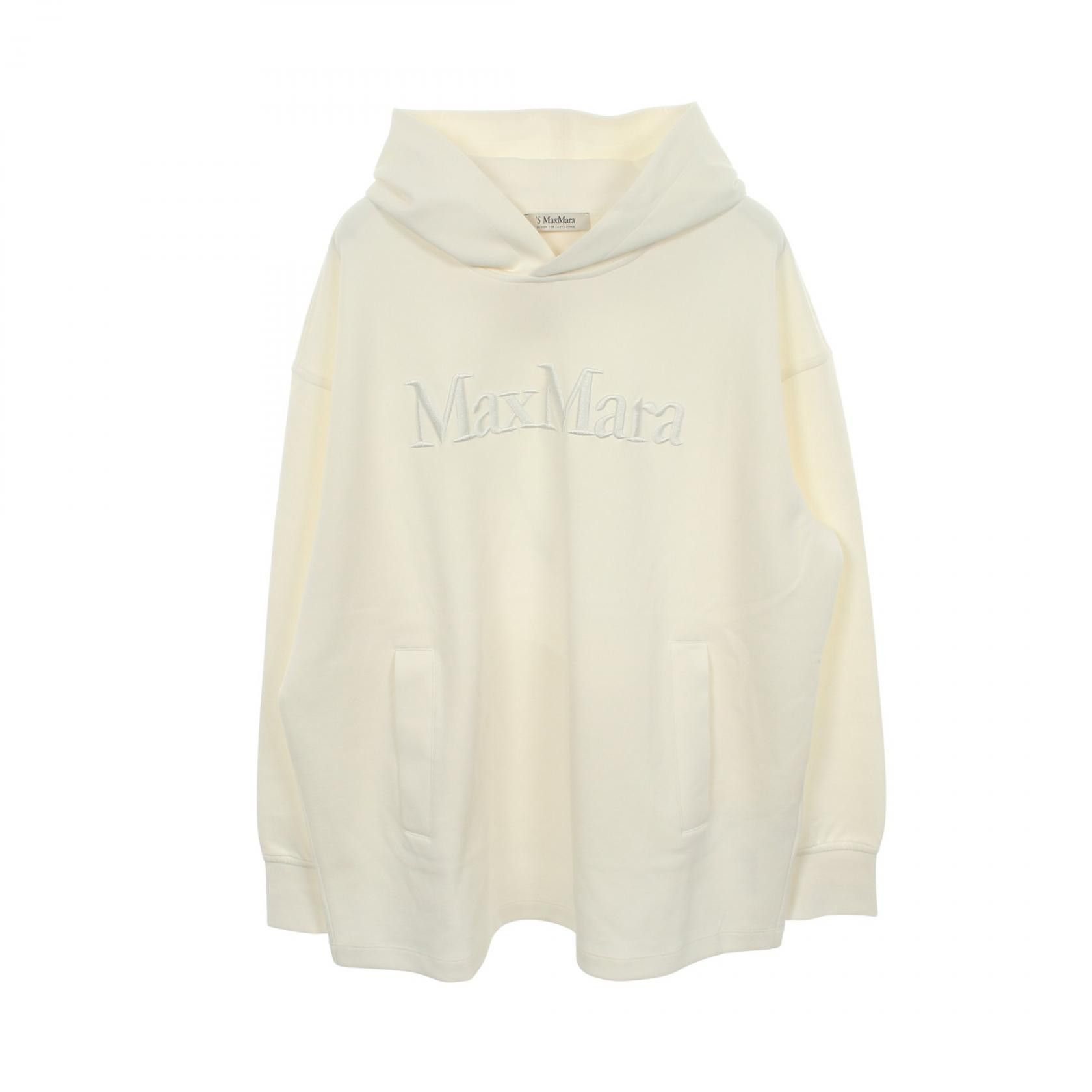 Max Mara MaxMara S Max Mara VISIERA Cotton Hoodie Textile Sweatshirts & Hoodies DUTY FREE for USA Size ONE SIZE - 1 Thumbnail