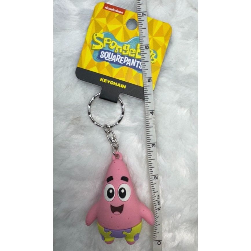 Nickelodeon Loungefly SpongeBob SquarePants PATRICK Keychain Size ONE SIZE - 5 Thumbnail